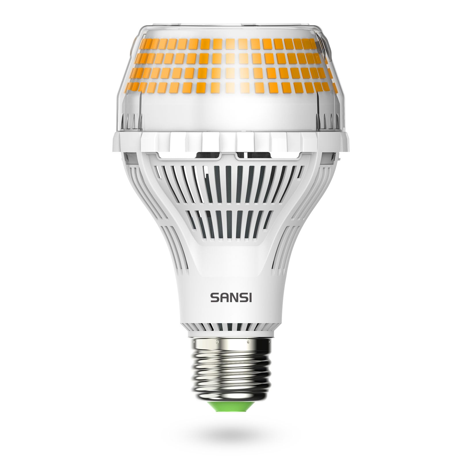Sansi 400W Equivalent A21 Led Light Bulb, 3000K Soft Warm White 6000 High Lumens E26 Led Bulbs, Non-Dimmable Bulb W/Ceramic Tech