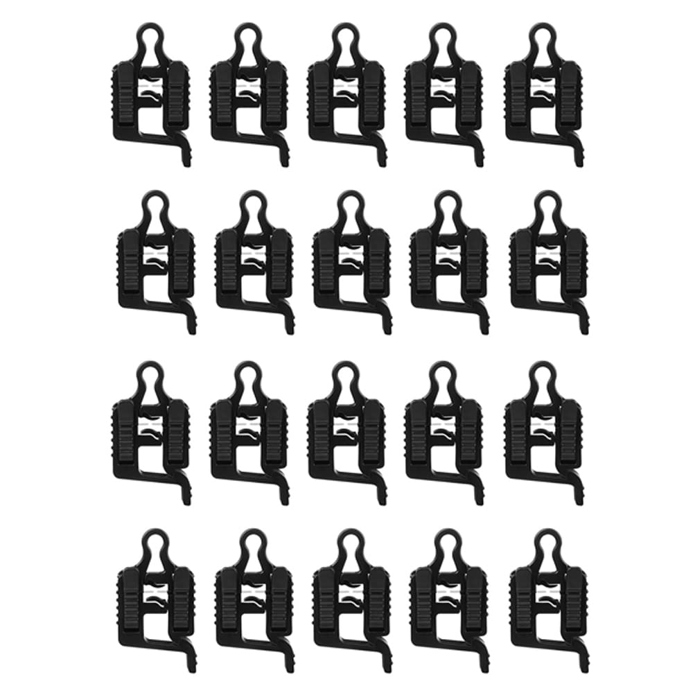 AizzKry Low Voltage Wire Connectors, 12-18 Gauge, 20 Pack, Black, UL Listed for Outdoor Lighting