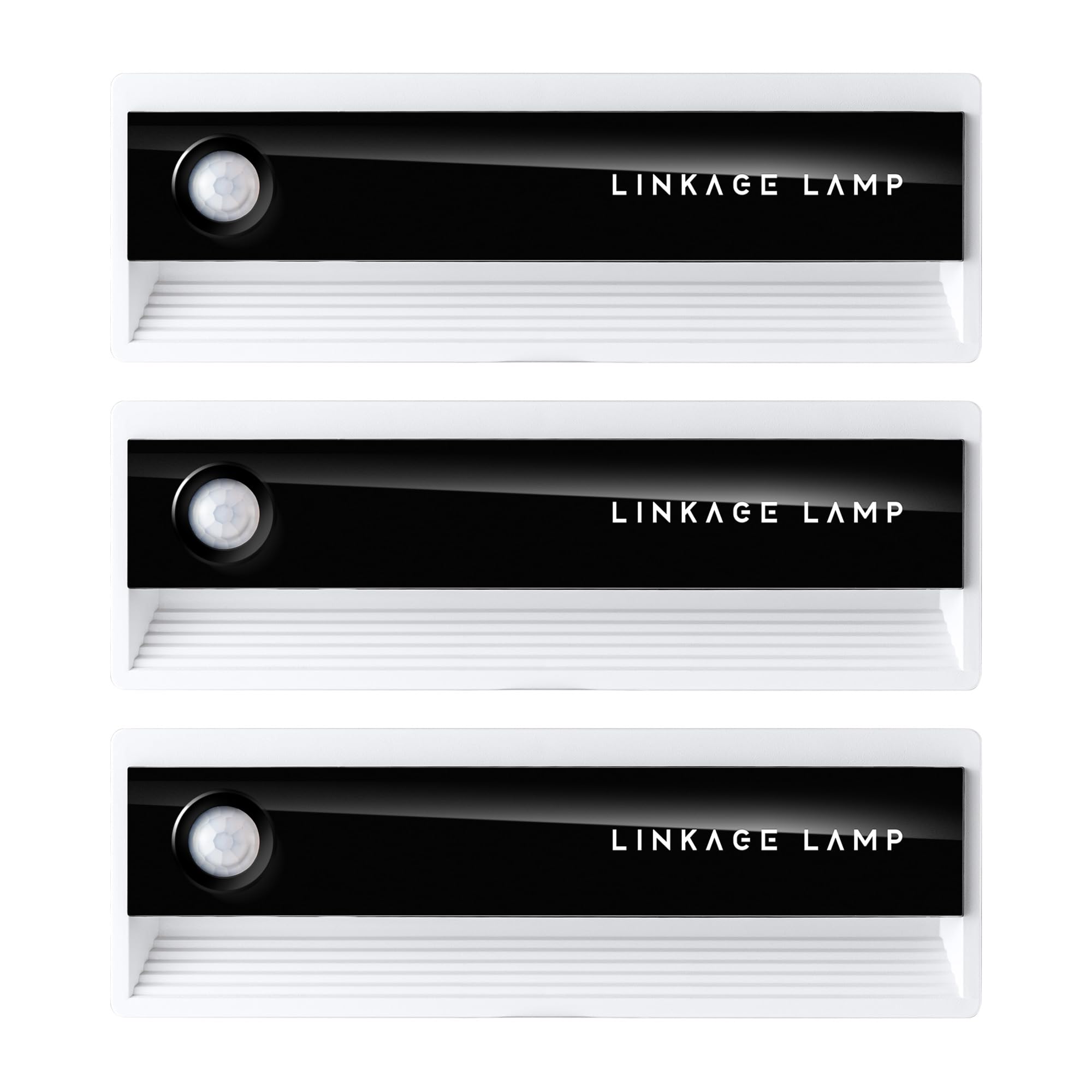 UNIDISCIPLE 3 Pack Linkage Rechargeable Night Light with Motion Sensor and Dusk to Dawn Sensor, Wireless Indoor Linkable Activat