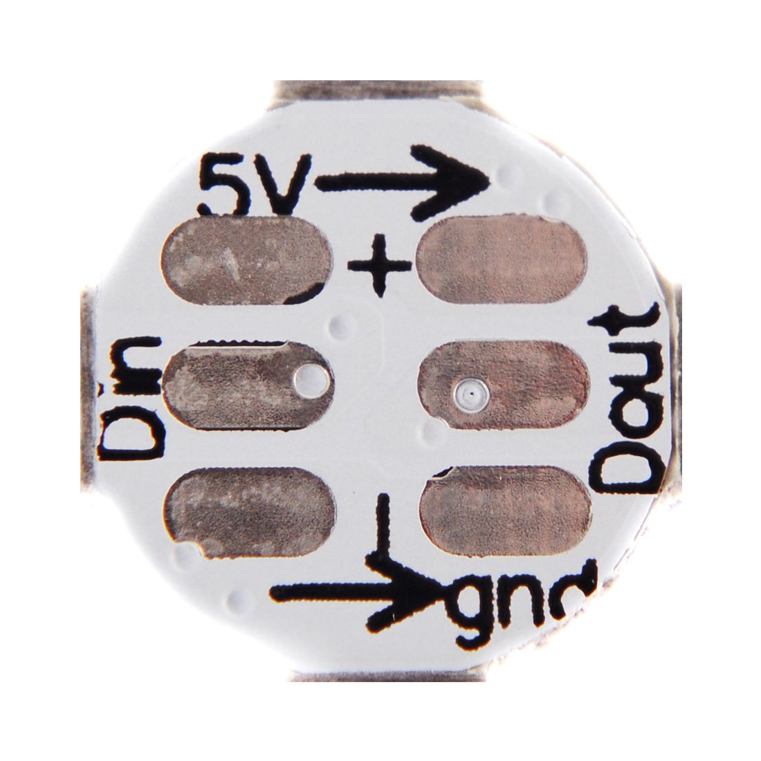 Btf-Lighting Ws2812B Rgb Led Pixel Module - 100Pcs 5050Smd, Individually Addressable, White Pcb, Dc5V For Arduino