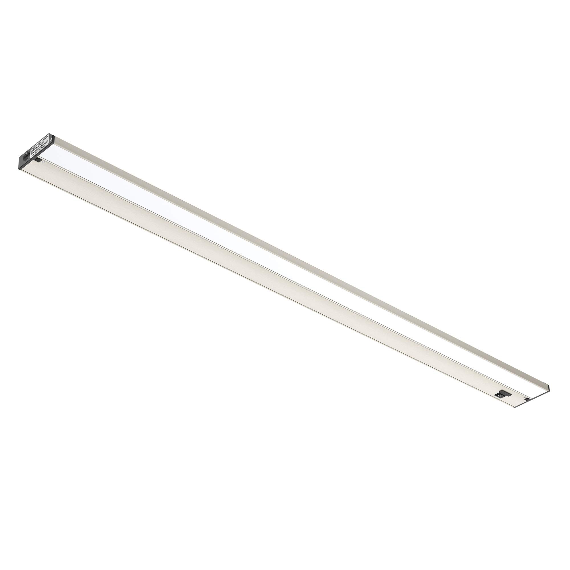 GETINLIGHT 48-inch LED Under Cabinet Lighting, Hardwired or Plugged-in, Warm White (2700K), Soft White (3000K), Bright White (40