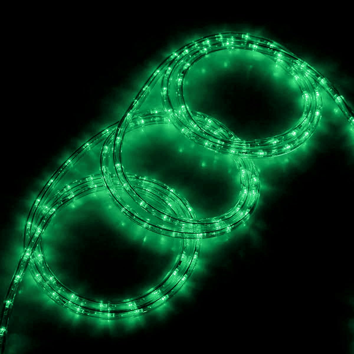 Buyagn Green Led Rope Light  20Ft Led Strip Lights Outdoor Waterproof Decorative Lighting For Indoor/Outdoor Decorations  Deck  Patio  Party And Bedroom Decorations
