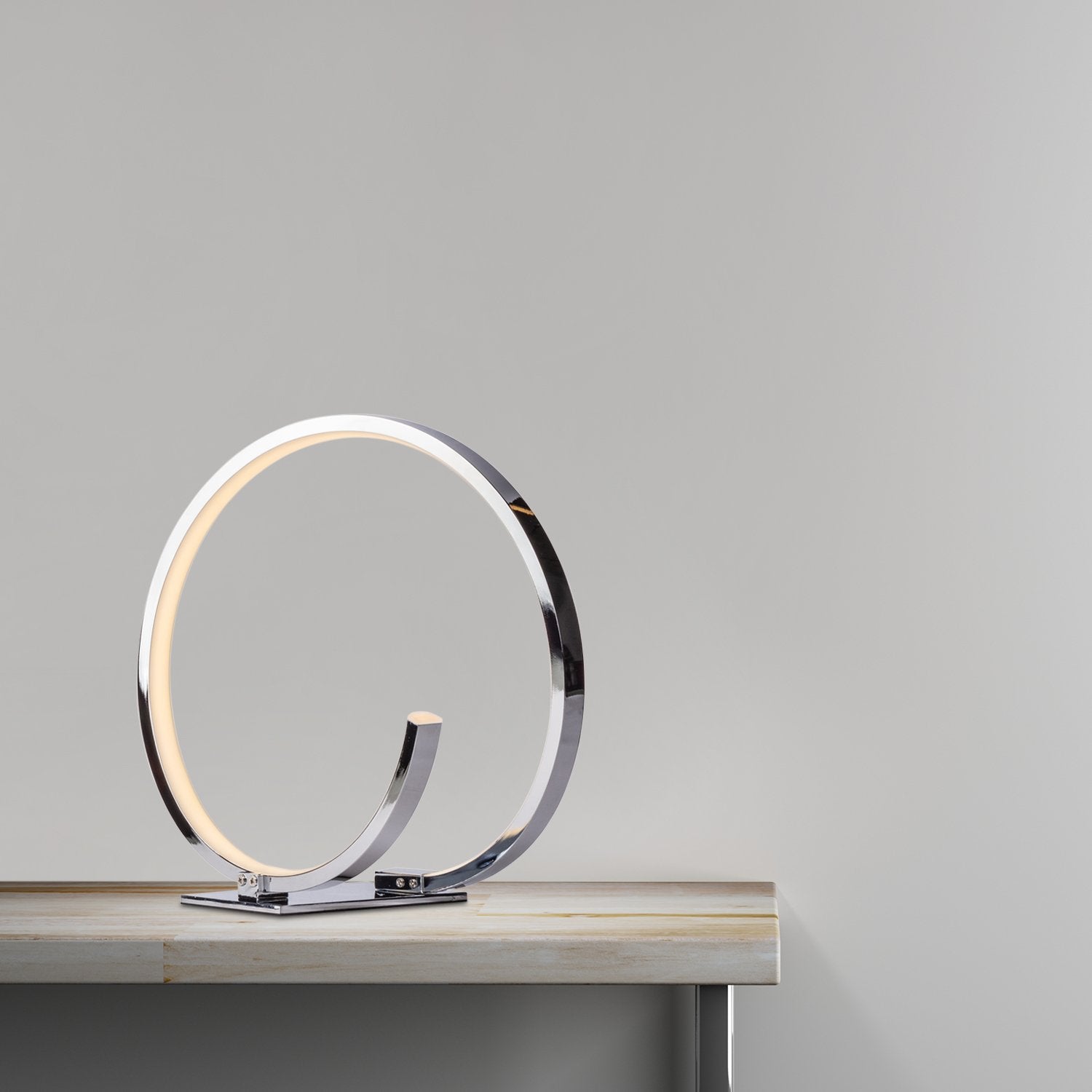 Finesse Decor Circular Design- Round Led Table Lamp