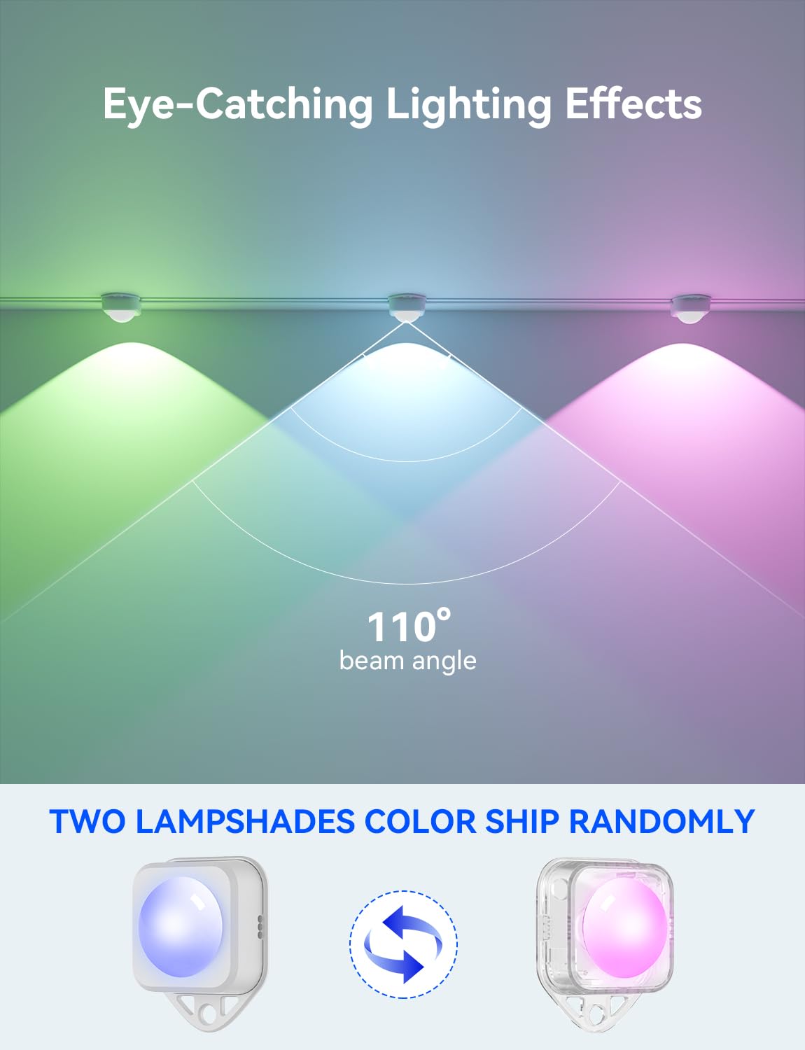 lemonlovely 360ft Permanent Outdoor Lights Pro, IP67 Waterproof, 264 IC+RGB LEDs, Smart APP/Remote, White, Model 2323