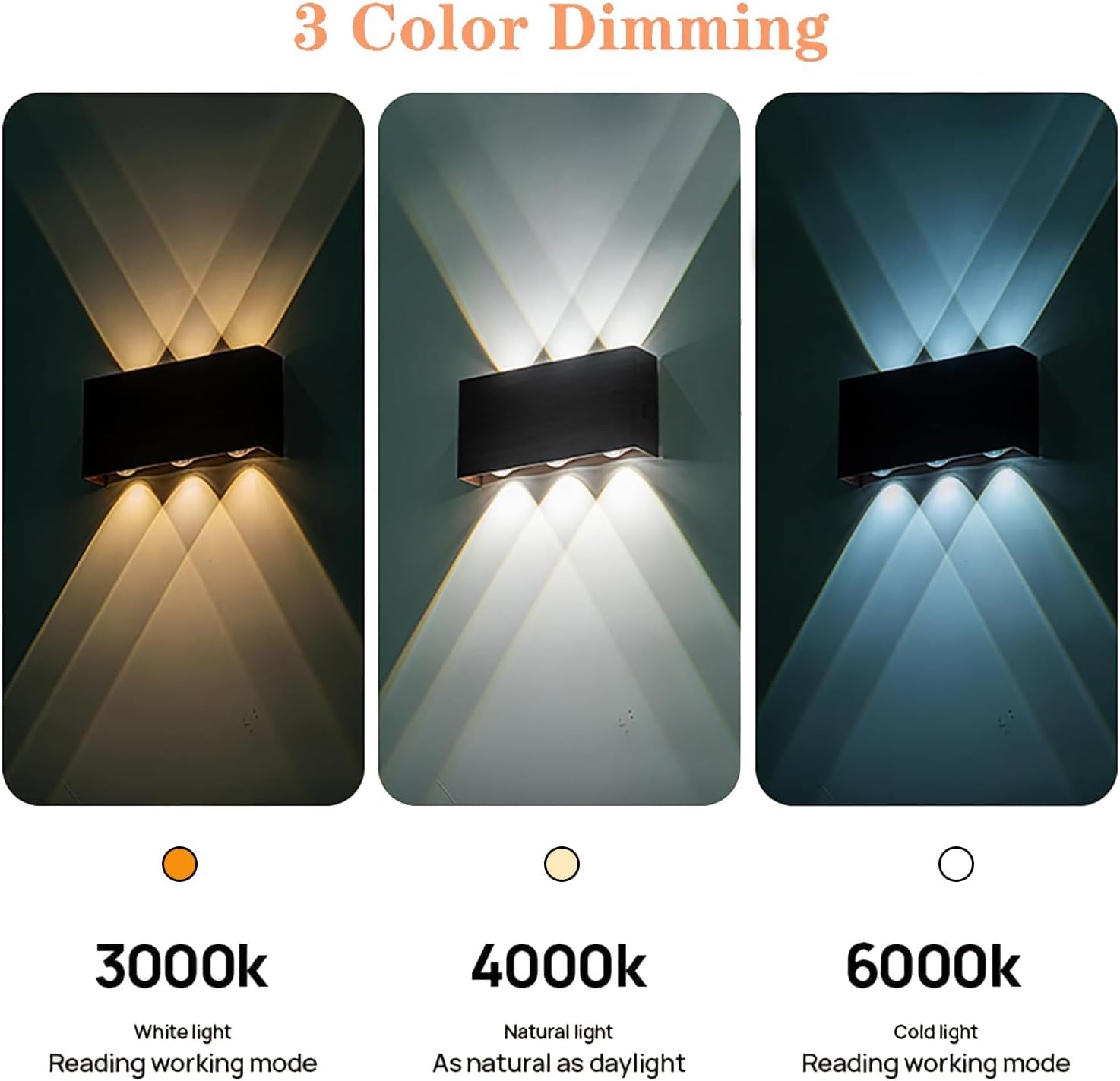 Shelprojsu LED Wall Sconce Set of 2, Rechargeable 5200mAh, Dimmable, Remote Control, Magnetic, White, Model WA807