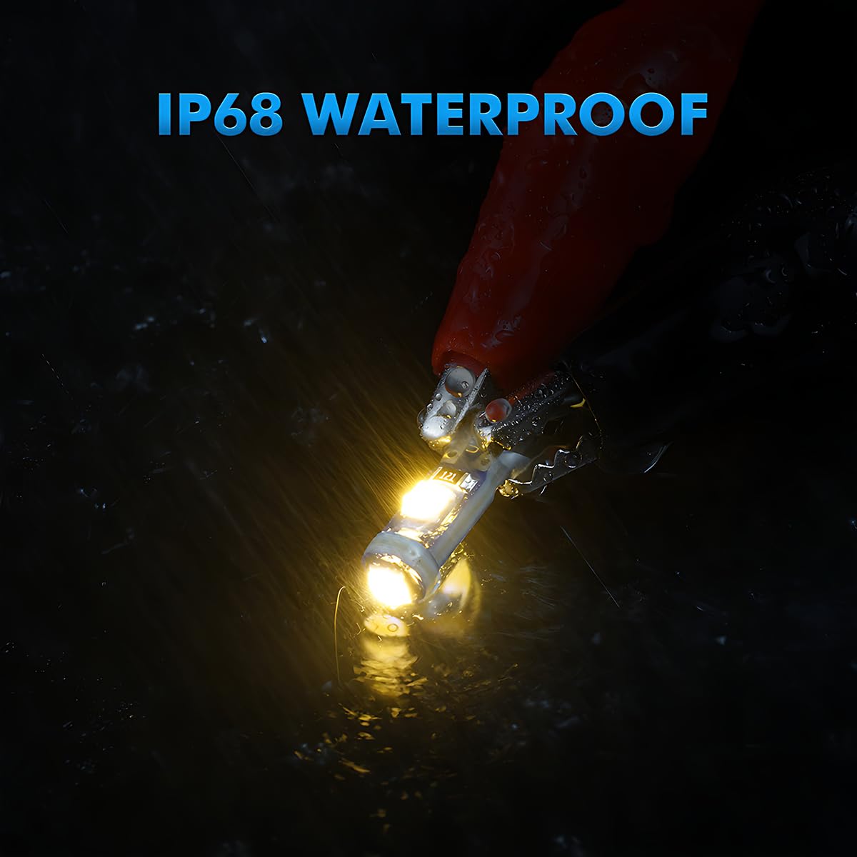 Belomi 20 Pcs T5 Led Lights For Car Dashboard, High Light Bulb 3030-3Smd Replacement With Twist Lock Socket, Super Bright Light For Instrument Cluster Dashboard Panel Gauge Indicator (Blue)