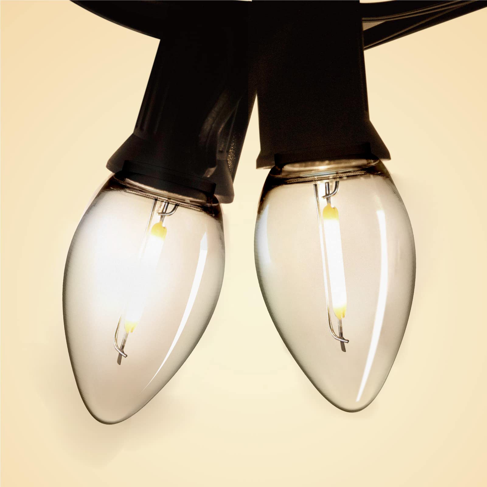 Meconard C7 Led Night Light Bulbs, Shatterproof Led Replacement Bulbs For Window Candles & Chandeliers, E12 Candelabra Base, 0.6 Watt Equivalent To 7Watt Incandescent Bulb, Warm White,6 Pack