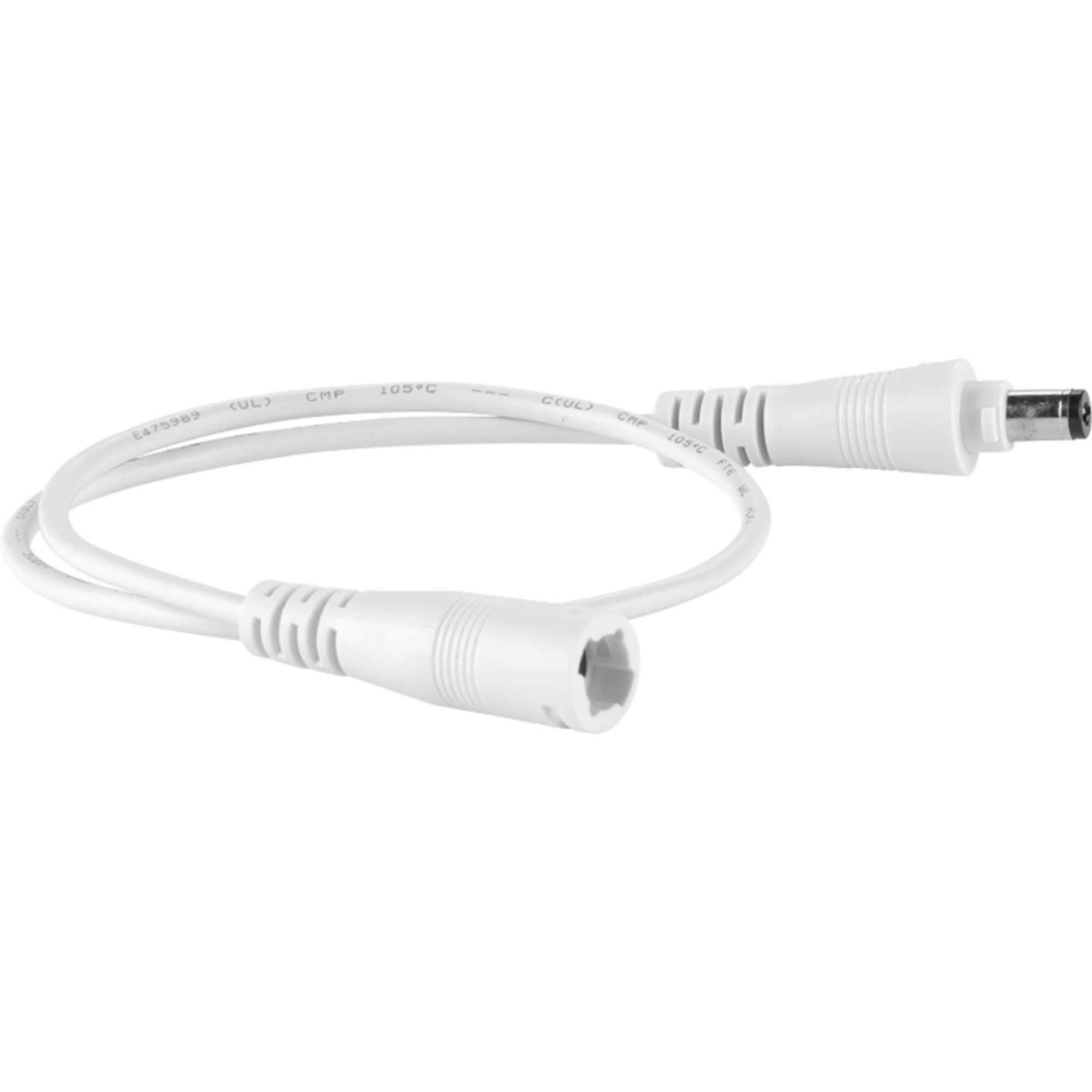 Progress Lighting P860040-028 18 Cable with Terminals to use with Edgelit recessed, 0-1/2 x 18 x 0-1/2, Satin White