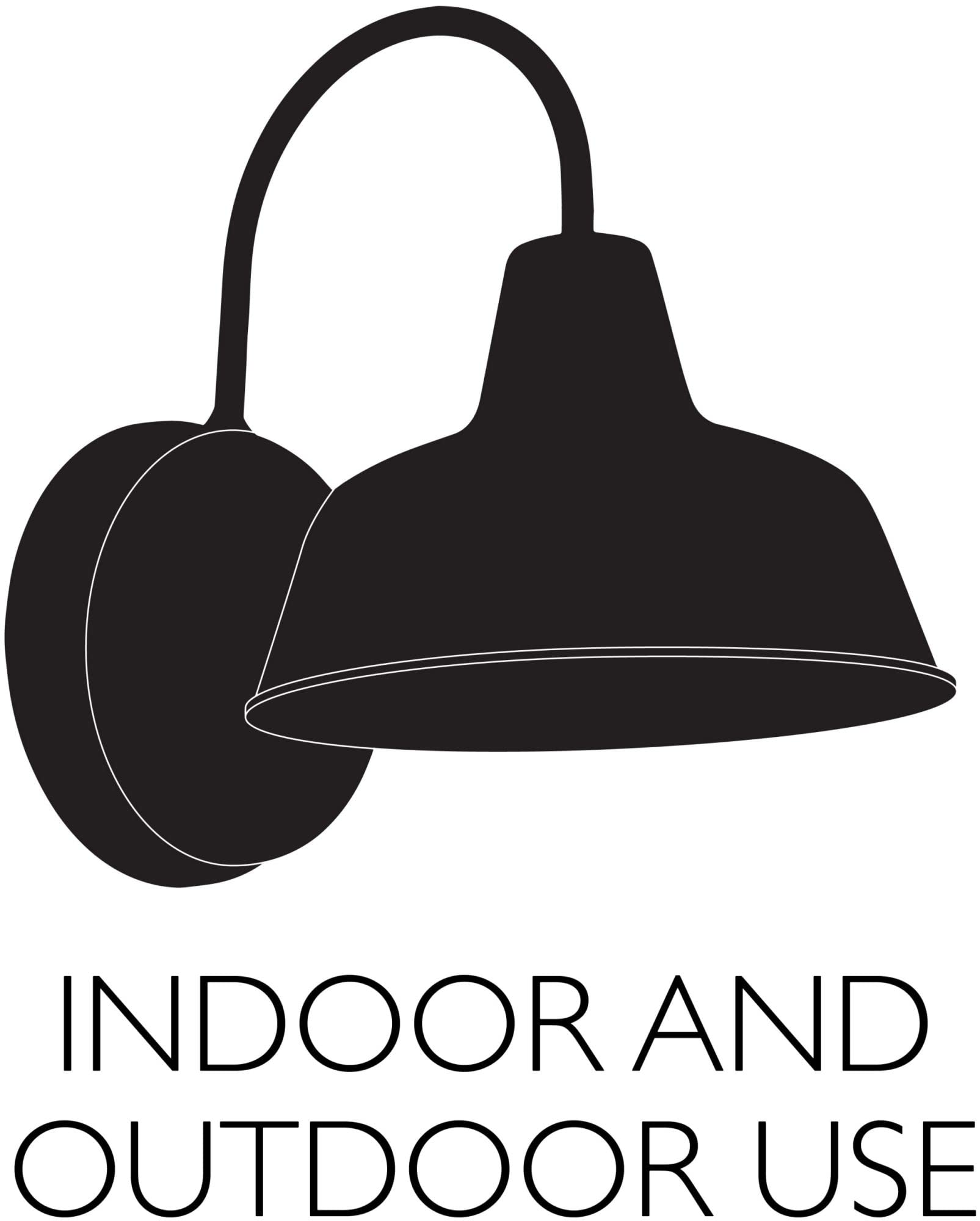 Design House Mason Barn Light - Indoor/Outdoor Wall Mount, 8in Galvanized, Modern Industrial Farmhouse, Model 520965