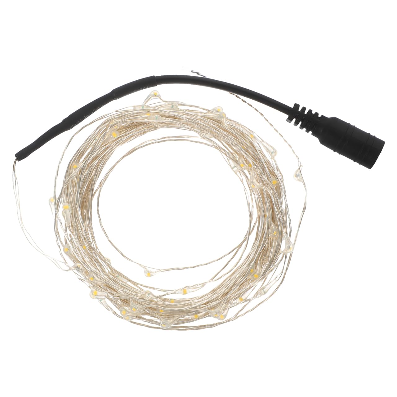 STOBAZA Fairy Lights Plug in - DC 12V 10M Copper Wire String Lights for Indoor Outdoor Lighting Warm White for Weddings, Christm