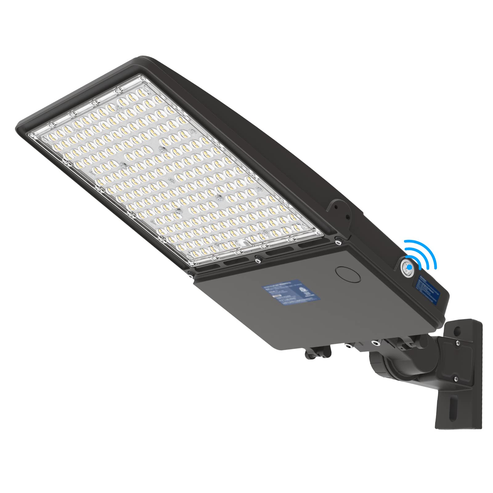 AKK LED Parking Lot Light 300W Adjustable Arm Mount 42000LM 5000K Waterproof ETL Listed