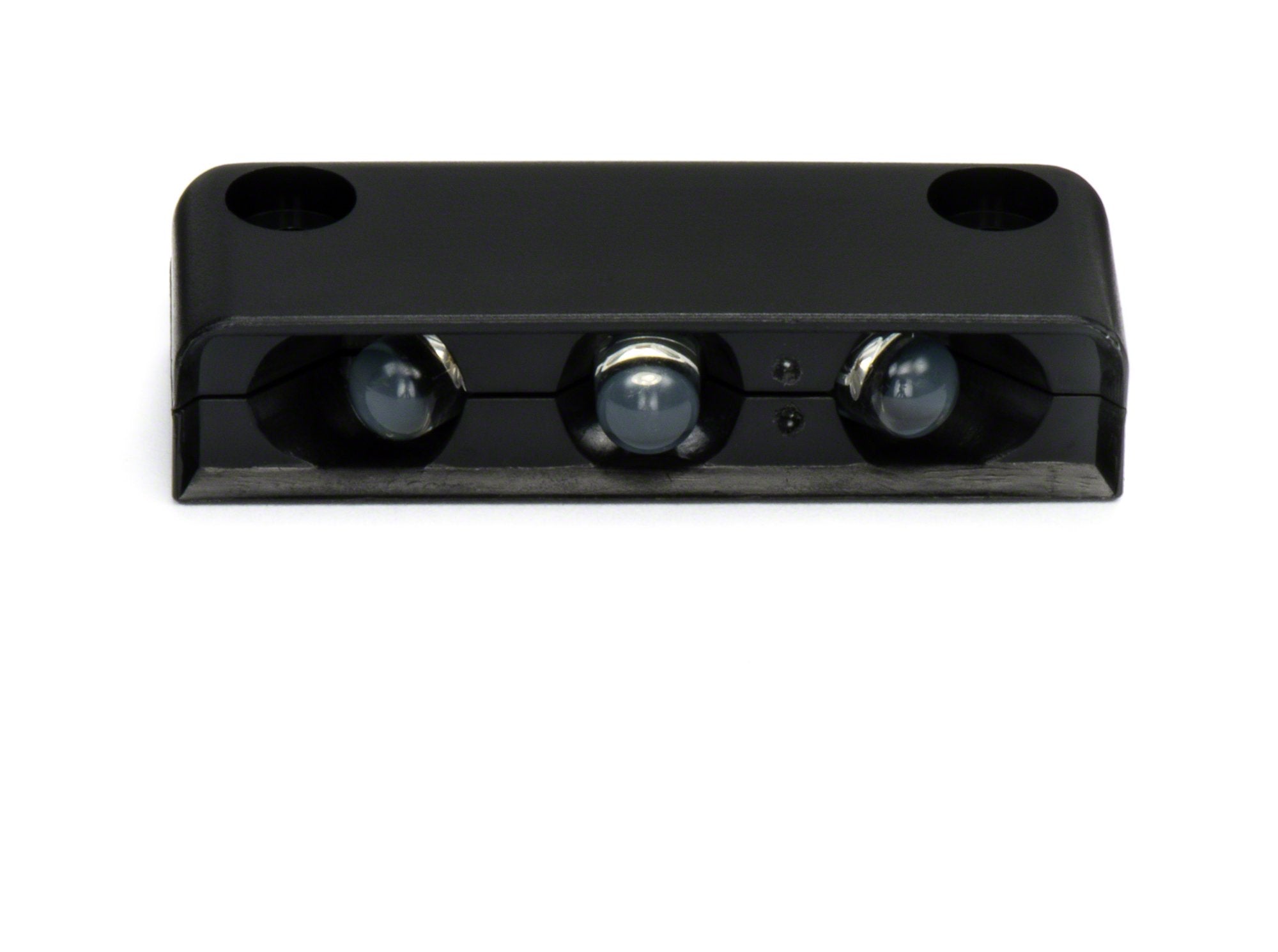 Innovative Lighting 3-Red Led Screw Mount Step Light With White Case