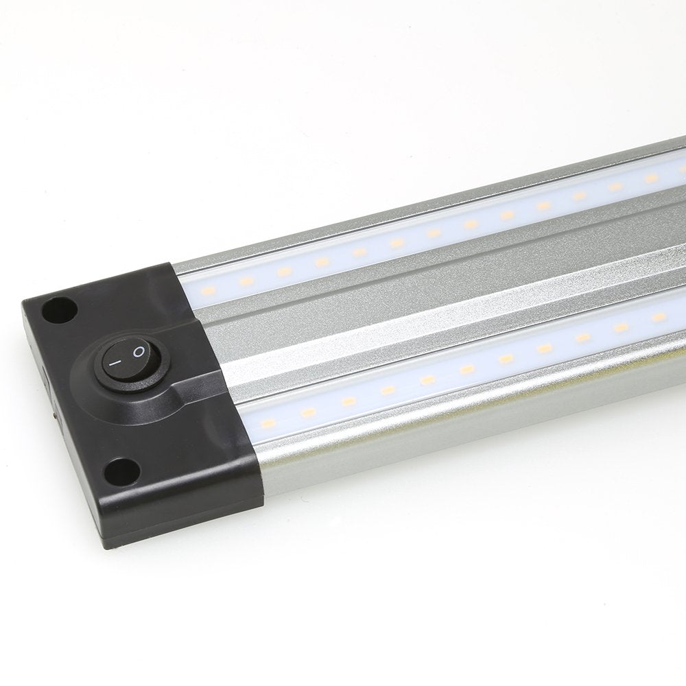 Lightkiwi H9327 LED Under Cabinet Lighting, 20 Inch, Cool White, Metal
