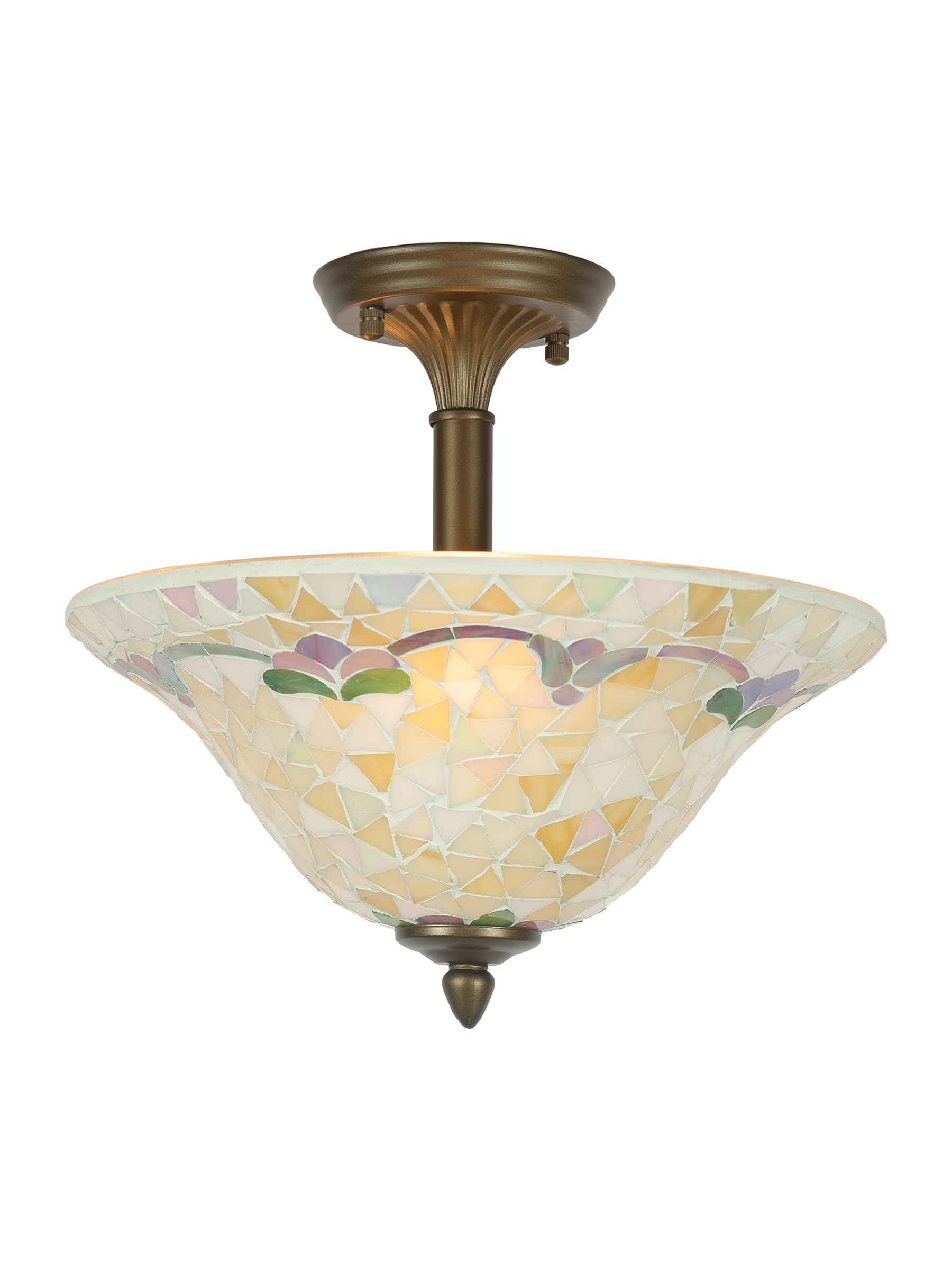 Dale Tiffany Johanna 13.25-Inch Metal Light Fixture - Stylish Home Lighting Solution