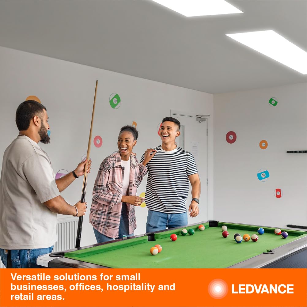 Ledvance 1X4 Dual Selectable Backlit Panel, 20W / 30W / 35W, 3 Cct Select 3500K / 4000K/ 5000K, 2200/3300/3850 Lms, Dimmable - 1