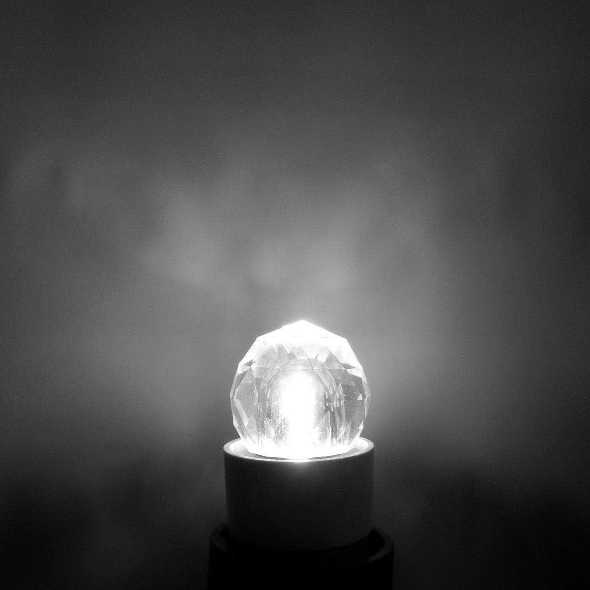 Lxcom Lighting G9 LED Bulb 2W Dimmable 6500K Daylight White 150LM, 4 Pack, Ceramic, Green