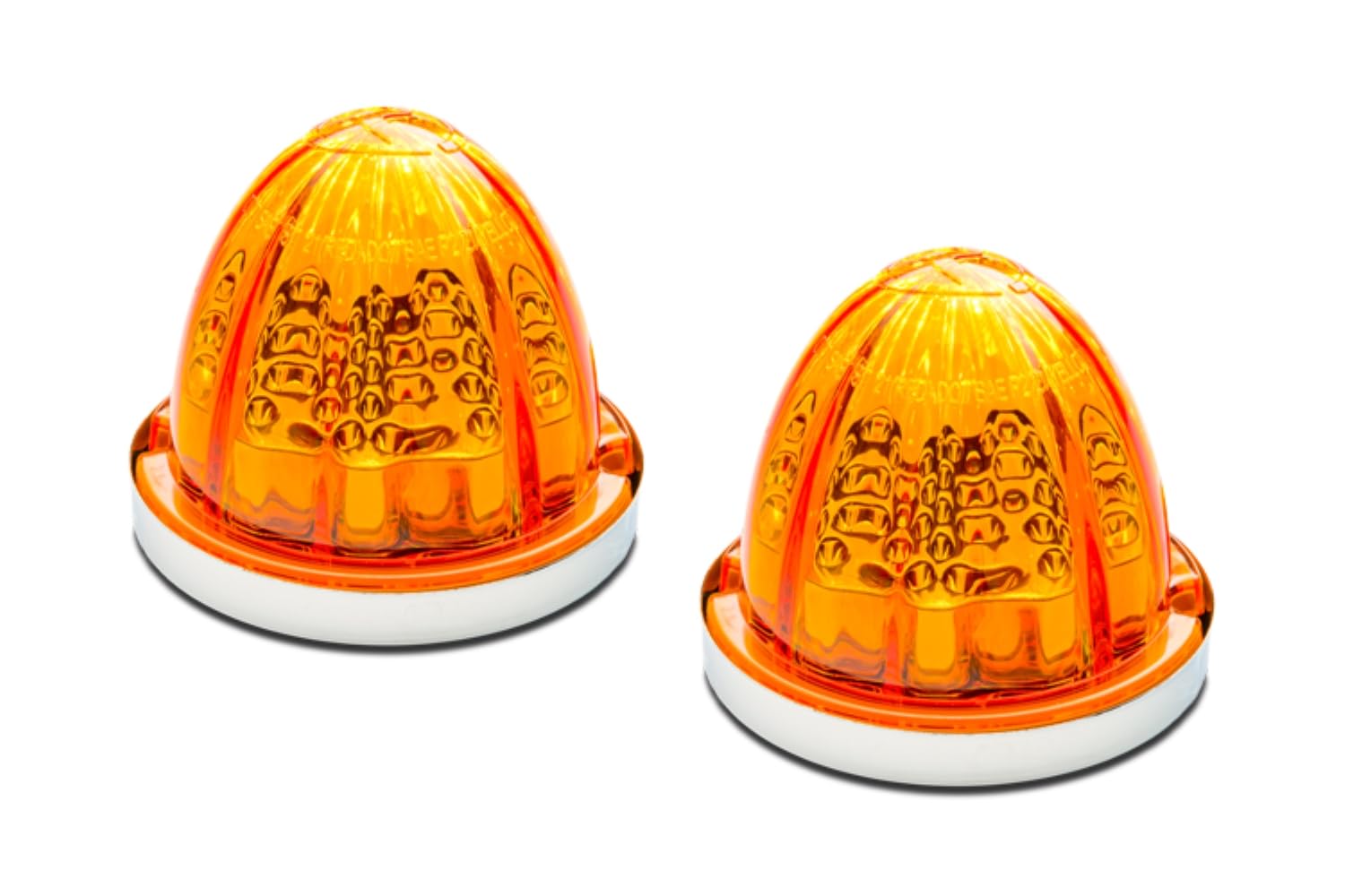 RoadWorks | Amber Watermelon HERO Lights | 2 Pack | HEROAAWM-2