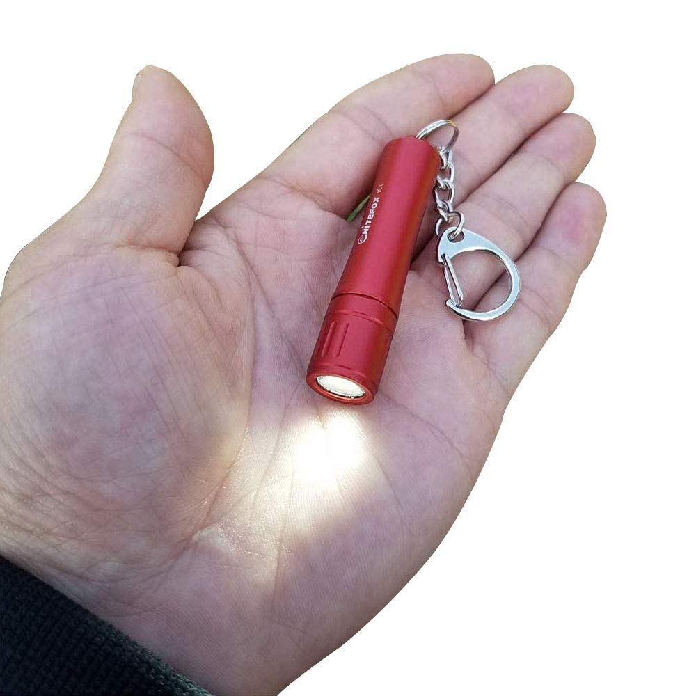 Nitefox Bright Keychain Flashlight K1,High Bright 150 Lumens,As Small Flashlight Lantern Candle Camp Lamp Waterproof Torch For E