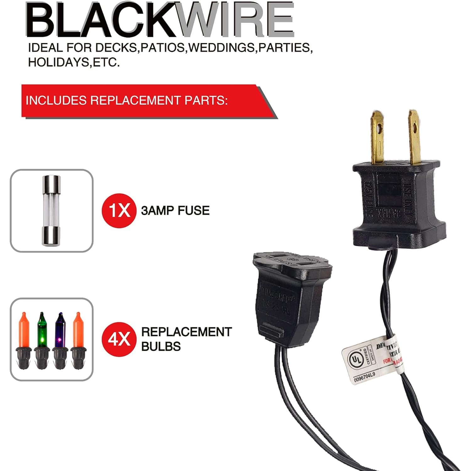 Dazzle Bright Mini String Lights, 20FT 100 Count, Waterproof, Purple Orange Green, Model ZF-100-2/SB, Halloween Decorations