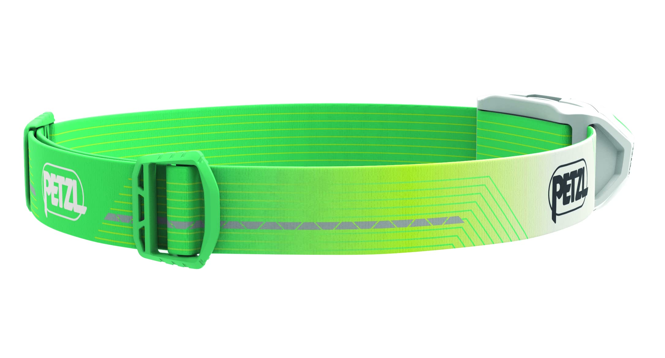 PETZL ACTIK CORE Headlamp - 600 Lumen Rechargeable Light, Green, One Size, Ideal for Hiking, Climbing & Camping