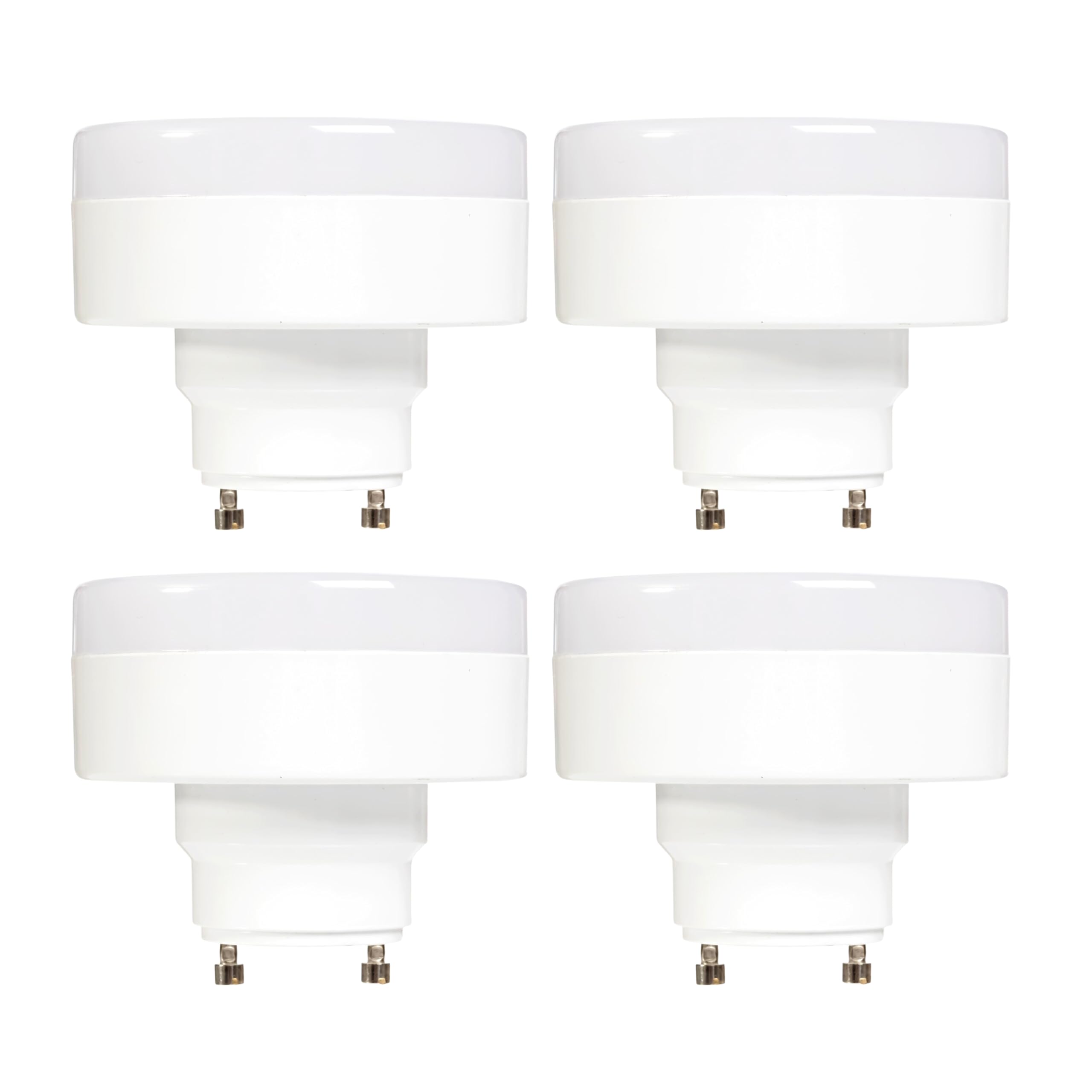 Sleeklighting | 11W-60Weq, Gu24 Base Led 2 Prong Light Bulbs, Puck Light, Ul Listed, 120V, Mini Twist Lock, 2700K-Dimmable-Repla