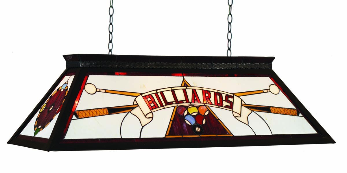 BILLARDS KD RED BILLIARD  TABLE LIGHT