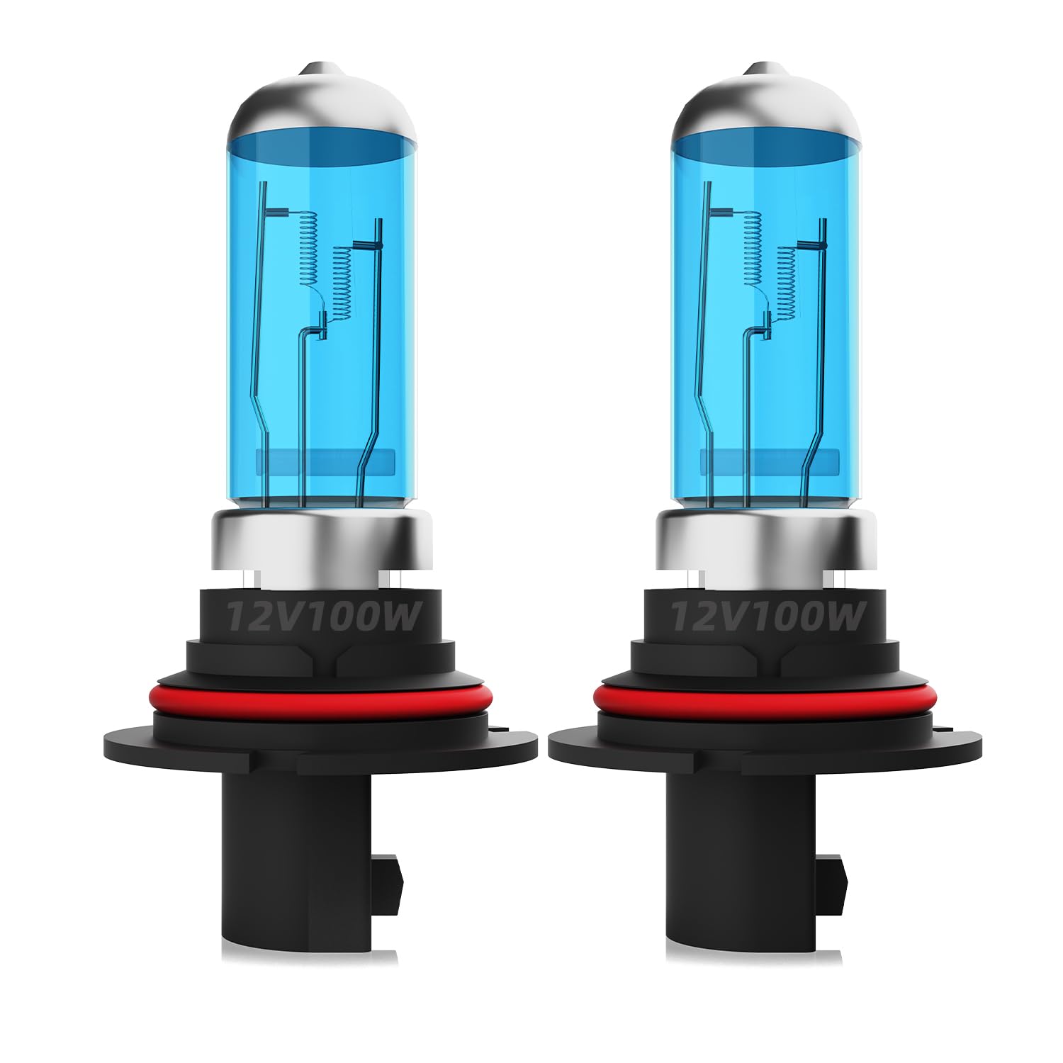 DMEPUGI Headlight Bulbs Fit For Dodge Ram 1994-2007, 9007 High Low Dual Beam Combo, Super Bright 5500K White Light High Performa