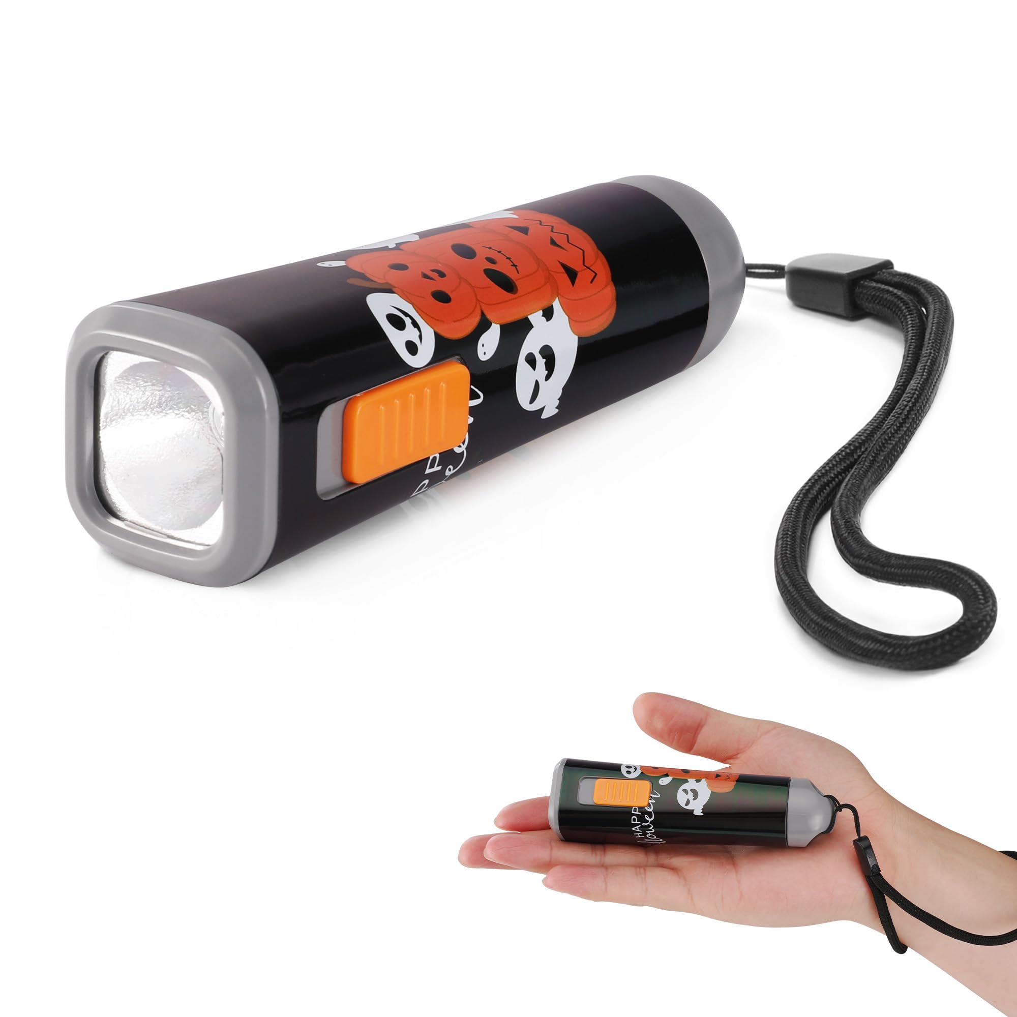 EverBrite LED Flashlight, Small Handheld Torch, 3AAA Battery Included, Black, Model E012069A