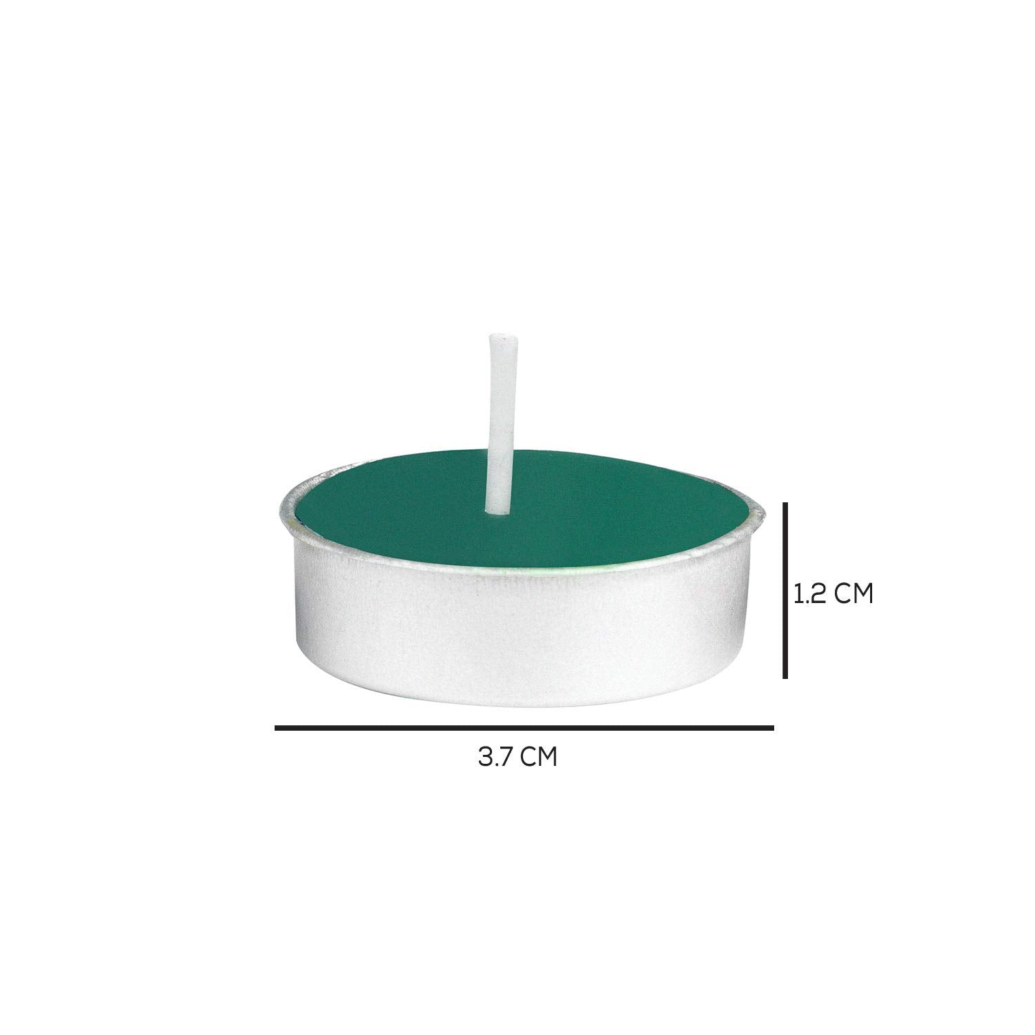 Kaameri Bazaar - Colored Wax Tealight Candles (Set of 100, Unscented) - Gift for Diwali for Employees