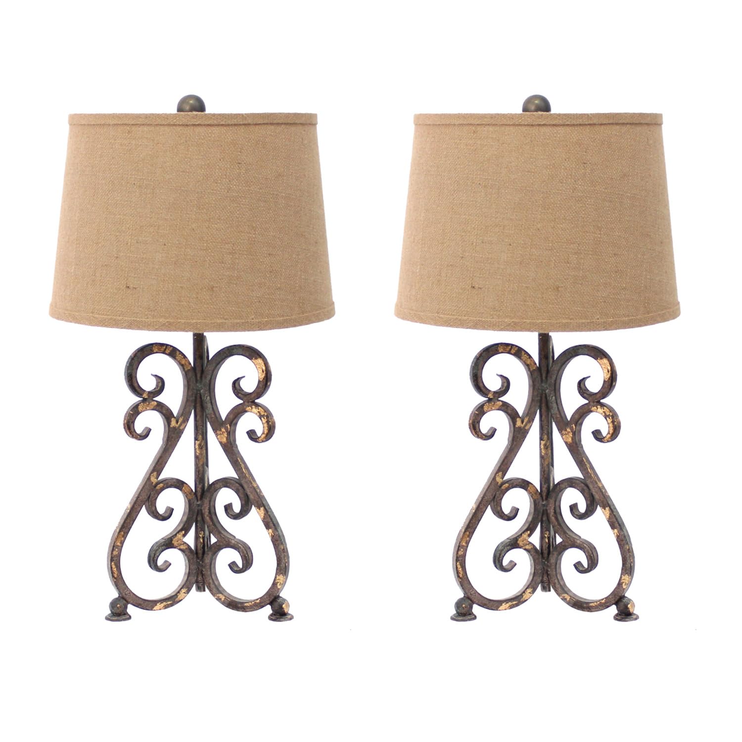 Teton Home Linen Table Lamp - Elegant Lighting For Home Decor, Modern Design