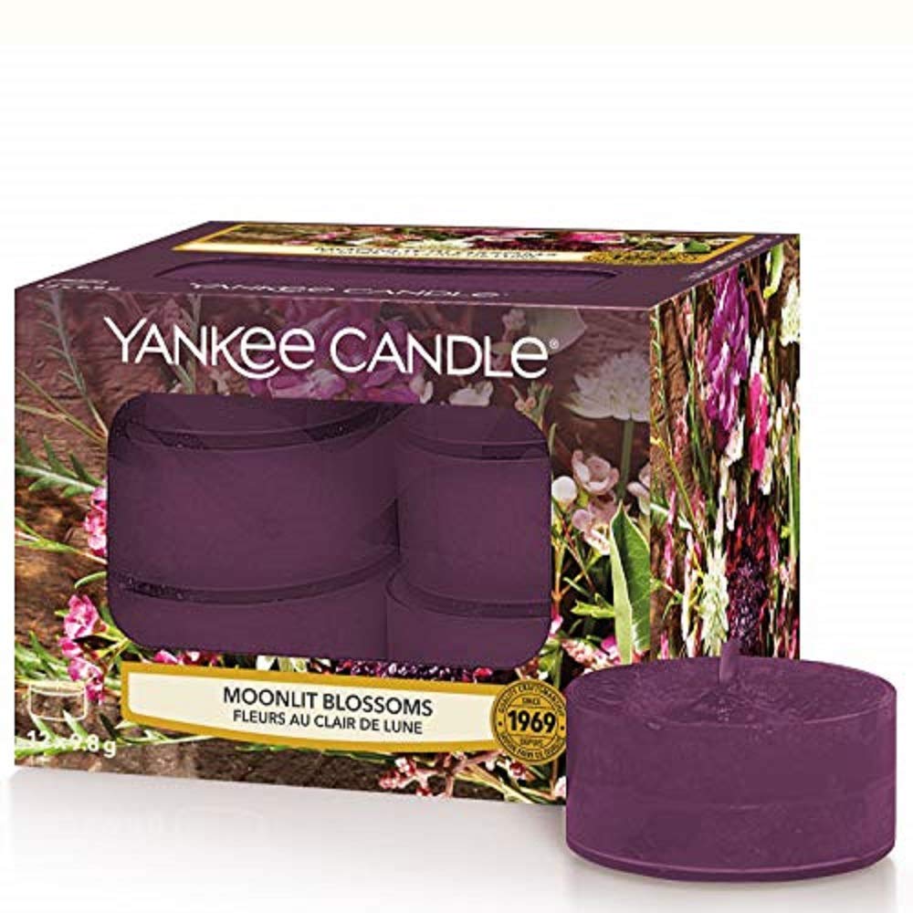 Yankee Candle Moonlit Blossoms Scented Tealight Candle