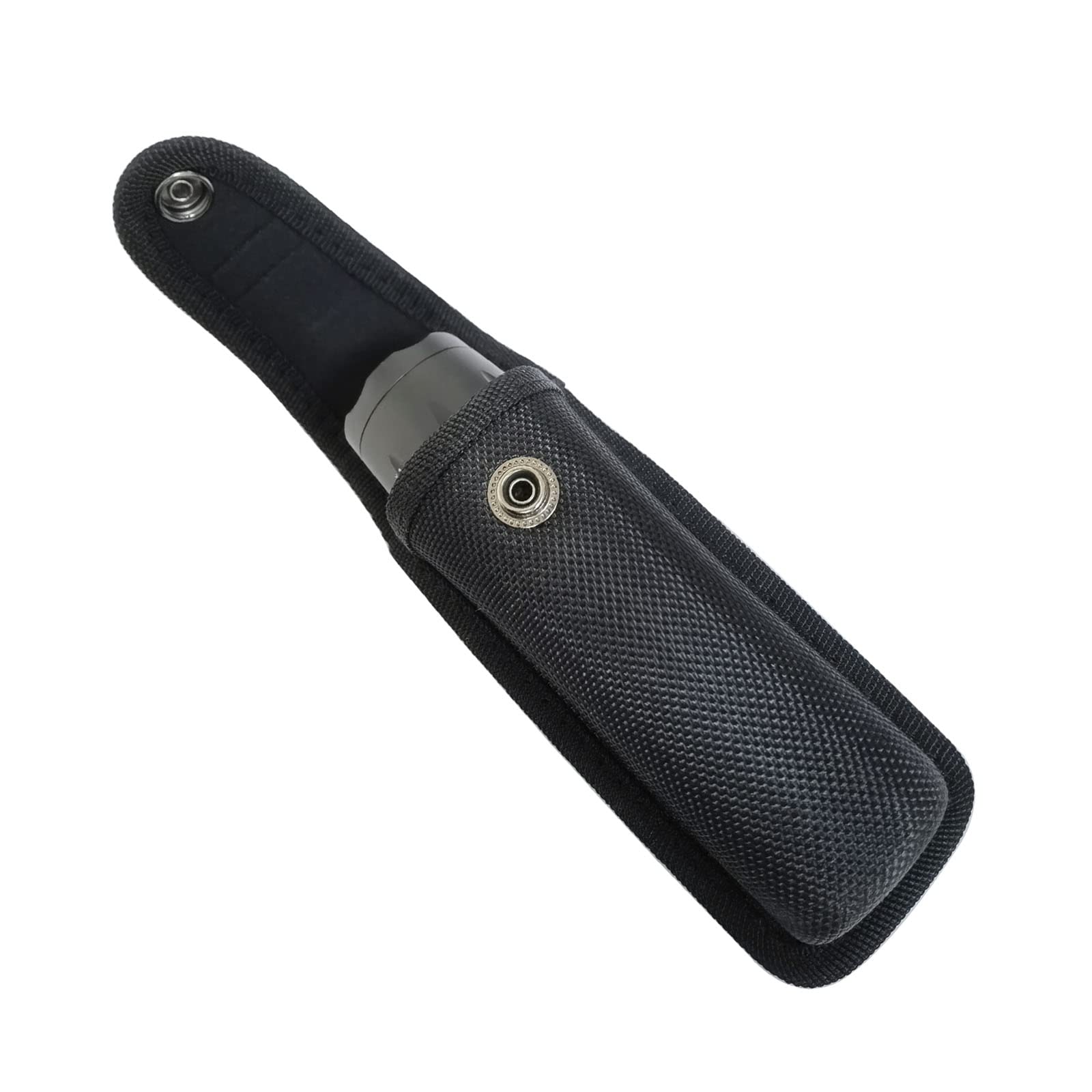 Nylon Duty Belt Flashlight Holster, Flashlight Pouch Holster For Duty Belt, 2 Pack