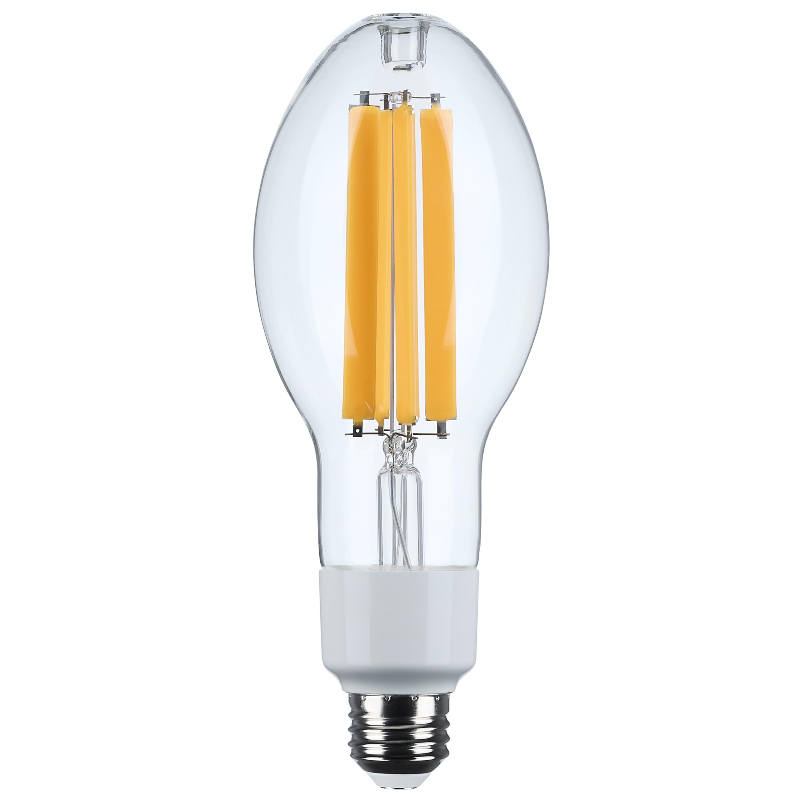 Satco S13183 ED23.5 LED HID-Replacement Lamp, Range Voltage 120-277V, Ballast Bypass Type B, 2200K, Clear (Pack of 1)