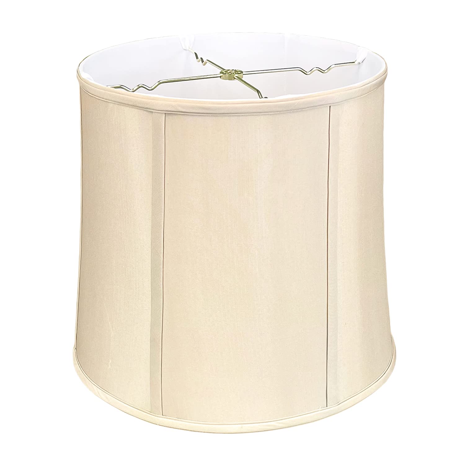 Royal Designs, Inc. Basic Drum Lamp Shade, Beige, 13&quot; x 14&quot; x 14&quot;