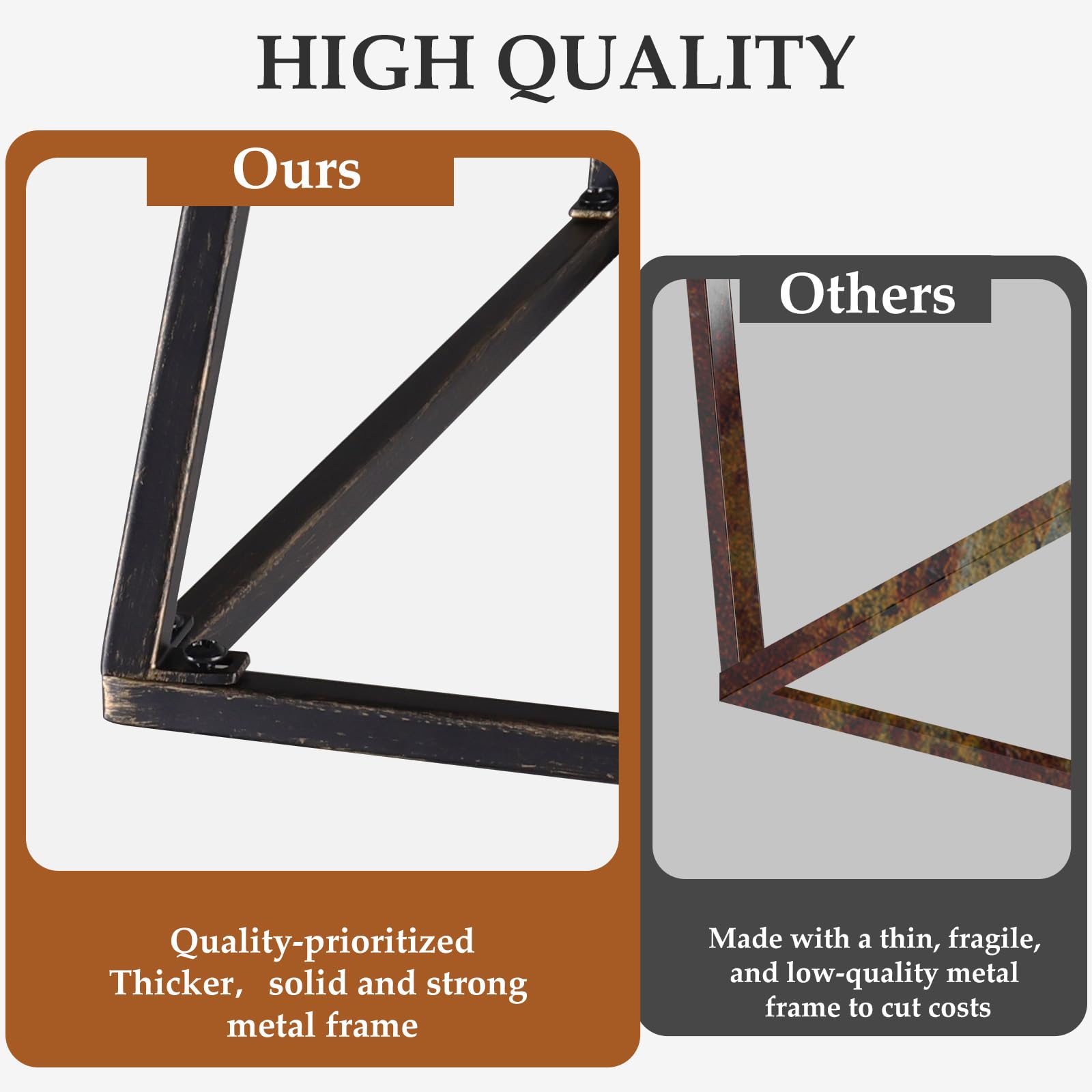 Farmhouse Chandelier 4-Light  Black & Gold Pendant Light Fixture For Kitchen Island Dining Room  Lantern Industrial Lighting Ceiling Hanging With Metal Cage Adjustable Height For Entryway Foyer