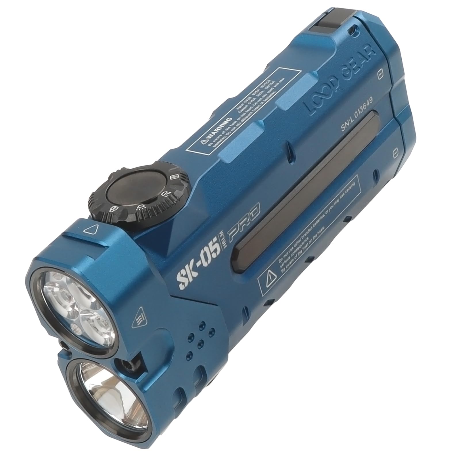 LOOP GEAR SK05PRO 4360 Lumens Flat EDC Flashlight, 8000mAh Rechargable Flash Light Combines Floodlight Spotlight and Sidelight I