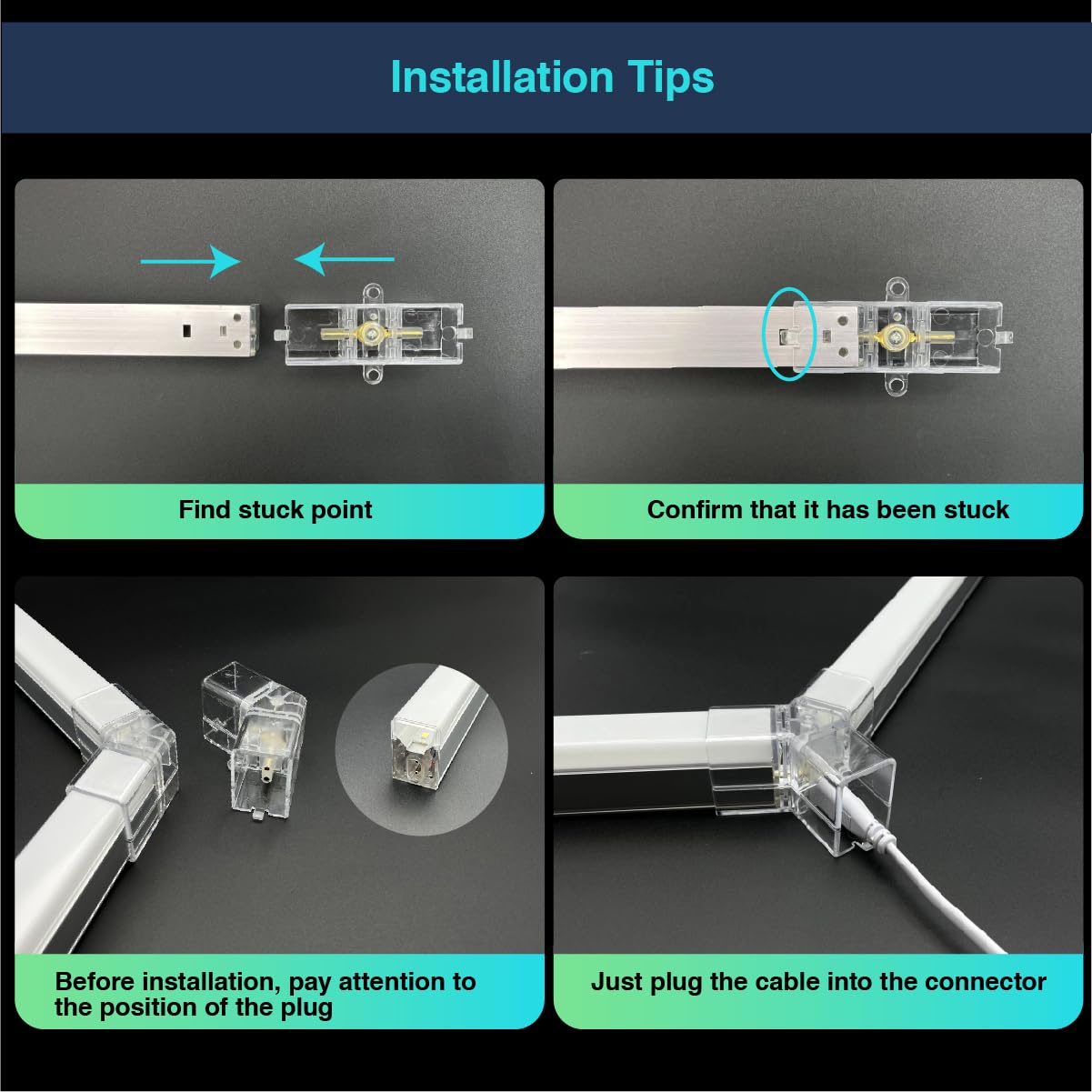 Cezelux Hexagon Garage Lights, 11 Honeycomb 46Packs Tubes 6500K 368W 3.2X2.3M, Honeycomb Garage Lights Ceiling Led Car Detailing Lighting For Gym Basement Warehouse Auto Beauty Shop Hair Salon Office