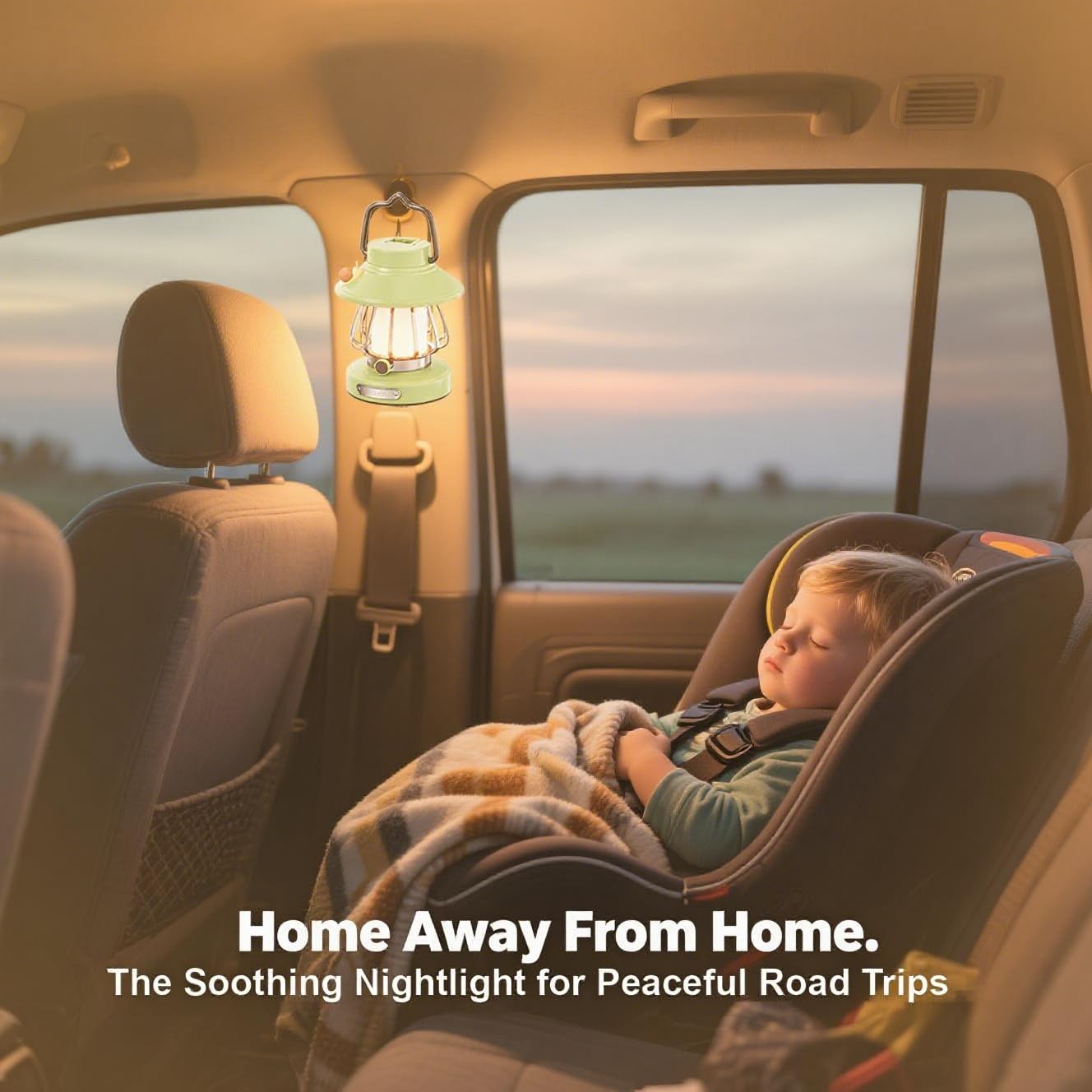 V.C Formark Snail Kids Camping Lantern Rechargeable - 3 Color Dimmable LED Light with USB-C Charging, Perfect Night Light for Be