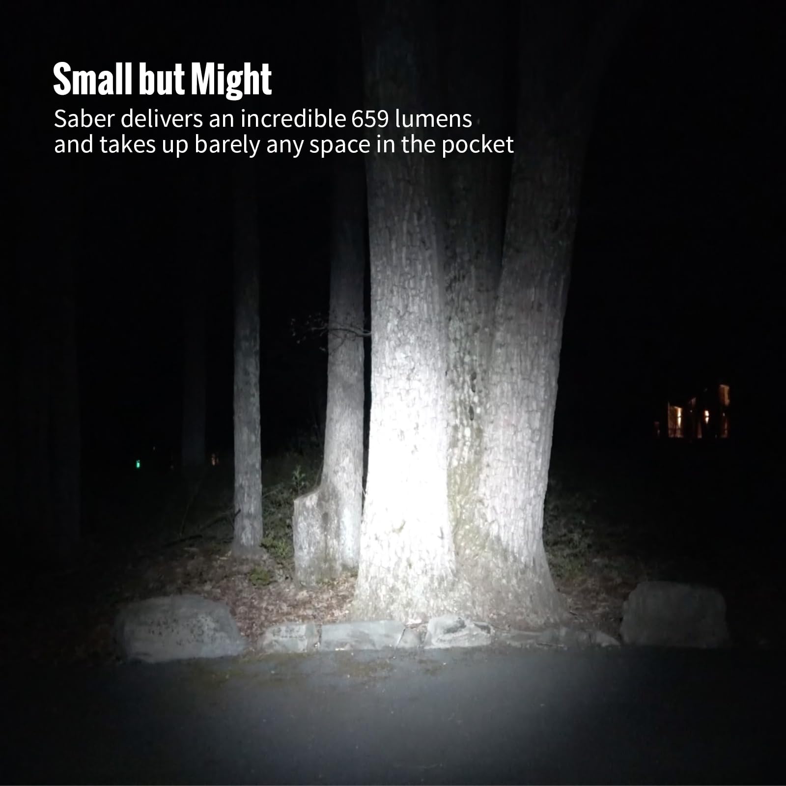 ThruNite Saber Rechargeable AA Flashlight - 659 Lumens, High Performance SST20 LED, Neutral White