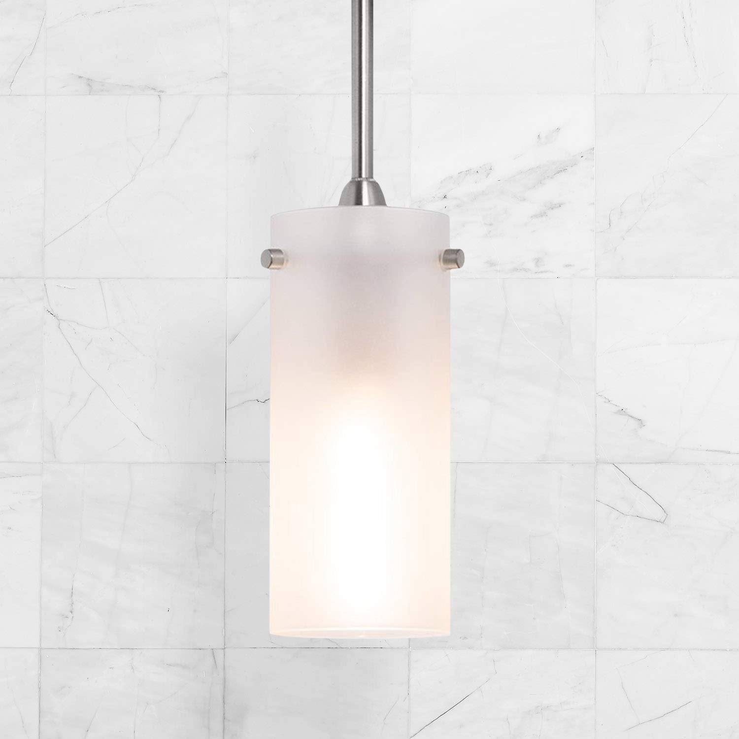 Linea Di Liara Effimero Modern Brushed Nickel Pendant Light Fixtures Over Kitchen Island Sink Lighting Ceiling Hanging Farmhouse