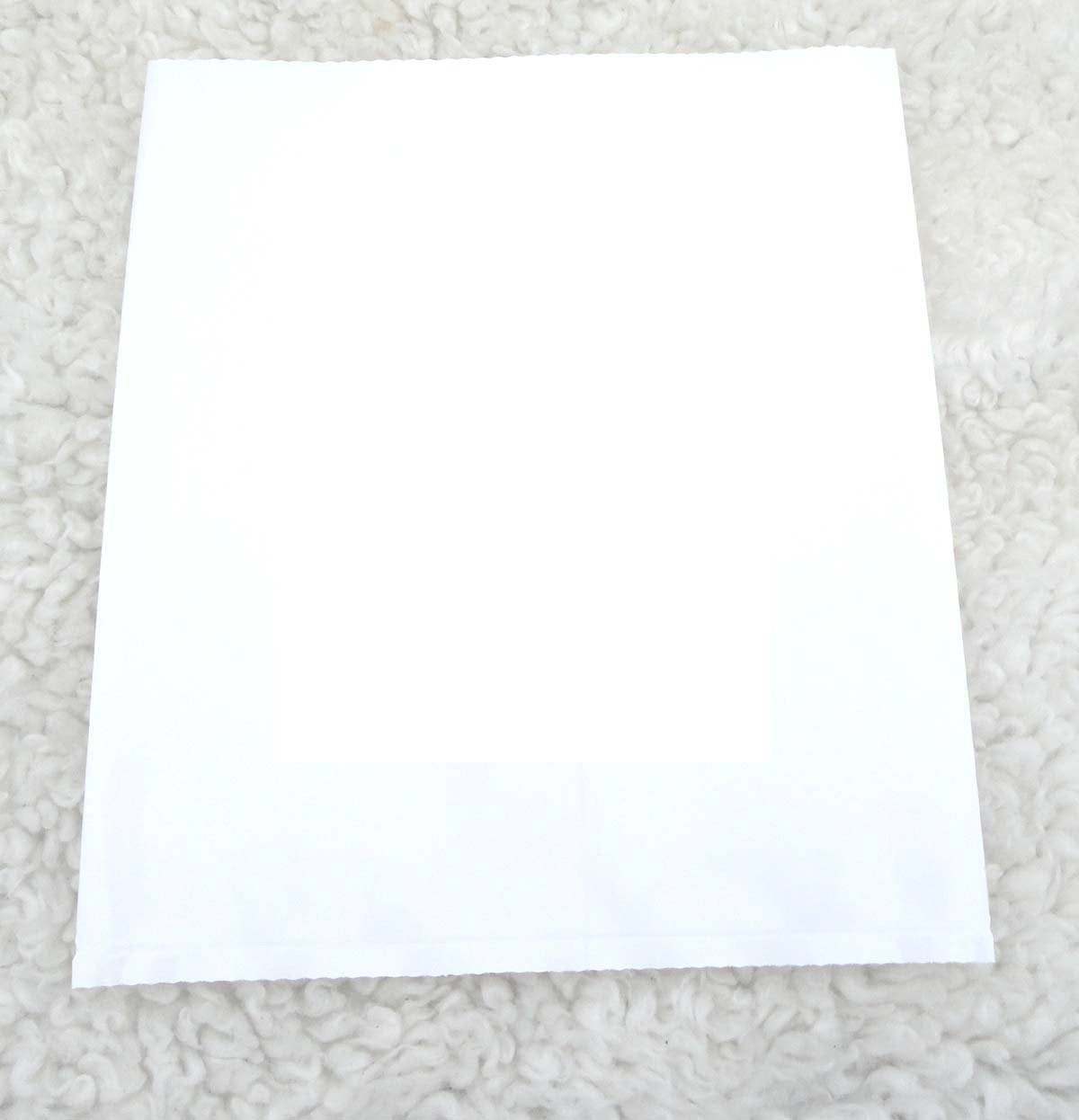 Electric Luminary Replacement Sleeves By Rc Lightstyle - Outdoor Luminaria- Red, Blue, Green Or White - Shamrock - St Patrick'S Day - Valentine'S Day - Hearts (White Solid - No Diecut)