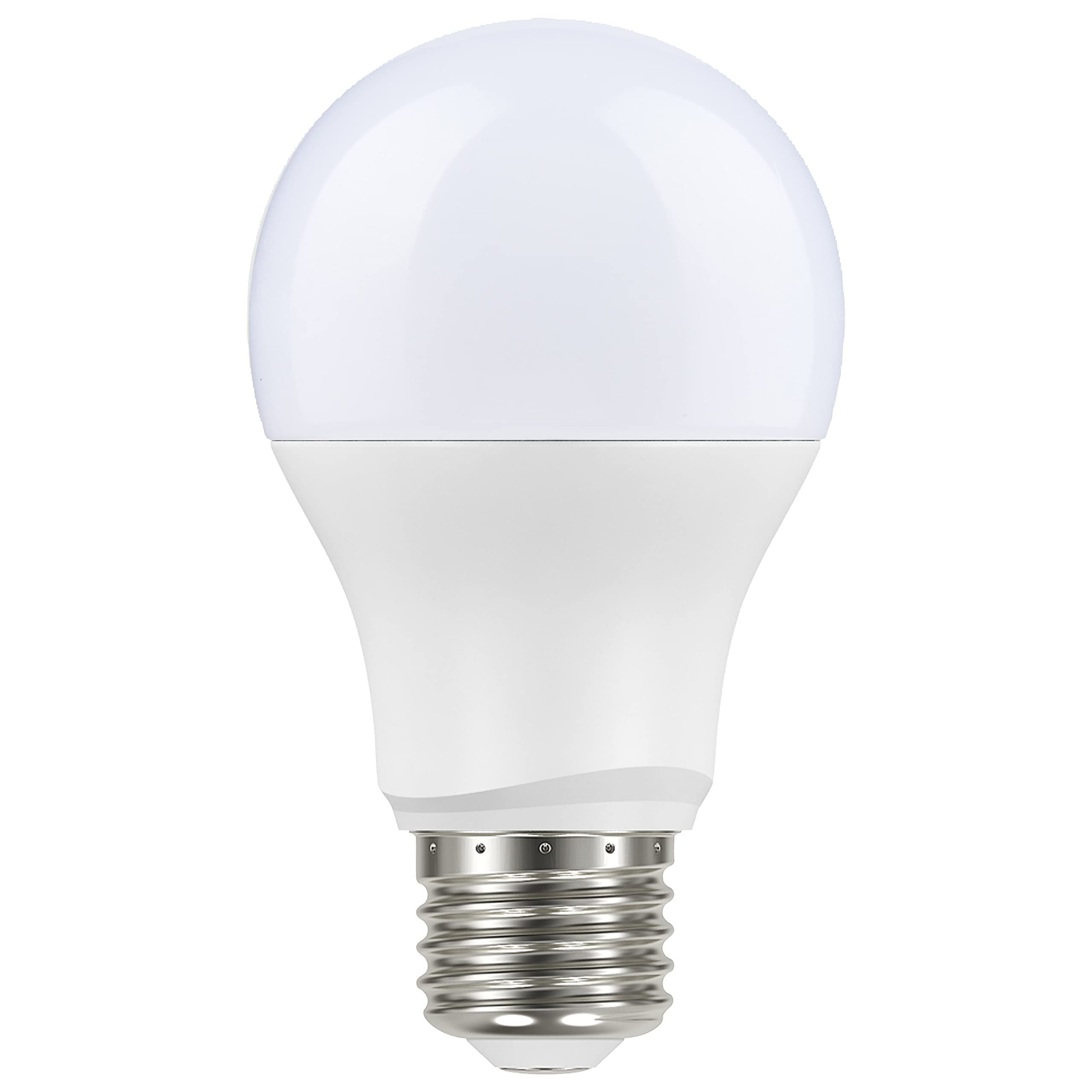 Satco S11427 Dusk to Dawn A19 LED Light Bulb, 60W Replacement, 5000K, Frosted