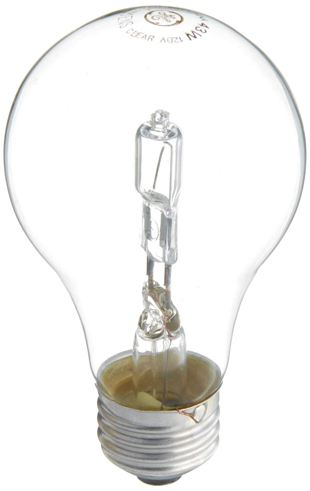 Ge Lighting 043168787963 78796 43 Watt Clear A19 Halogen Light Pack Of 3 (Each 2 Bulbs), 6 Count (Pack Of 1)