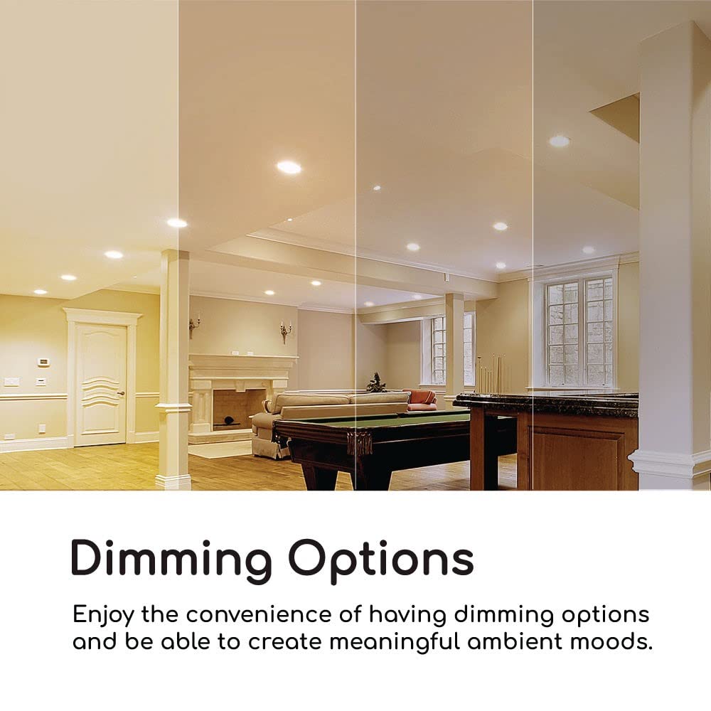 Euri Lighting Dimmable Led A19 Filament Bulb, Warm White 2200K, 4.5W,