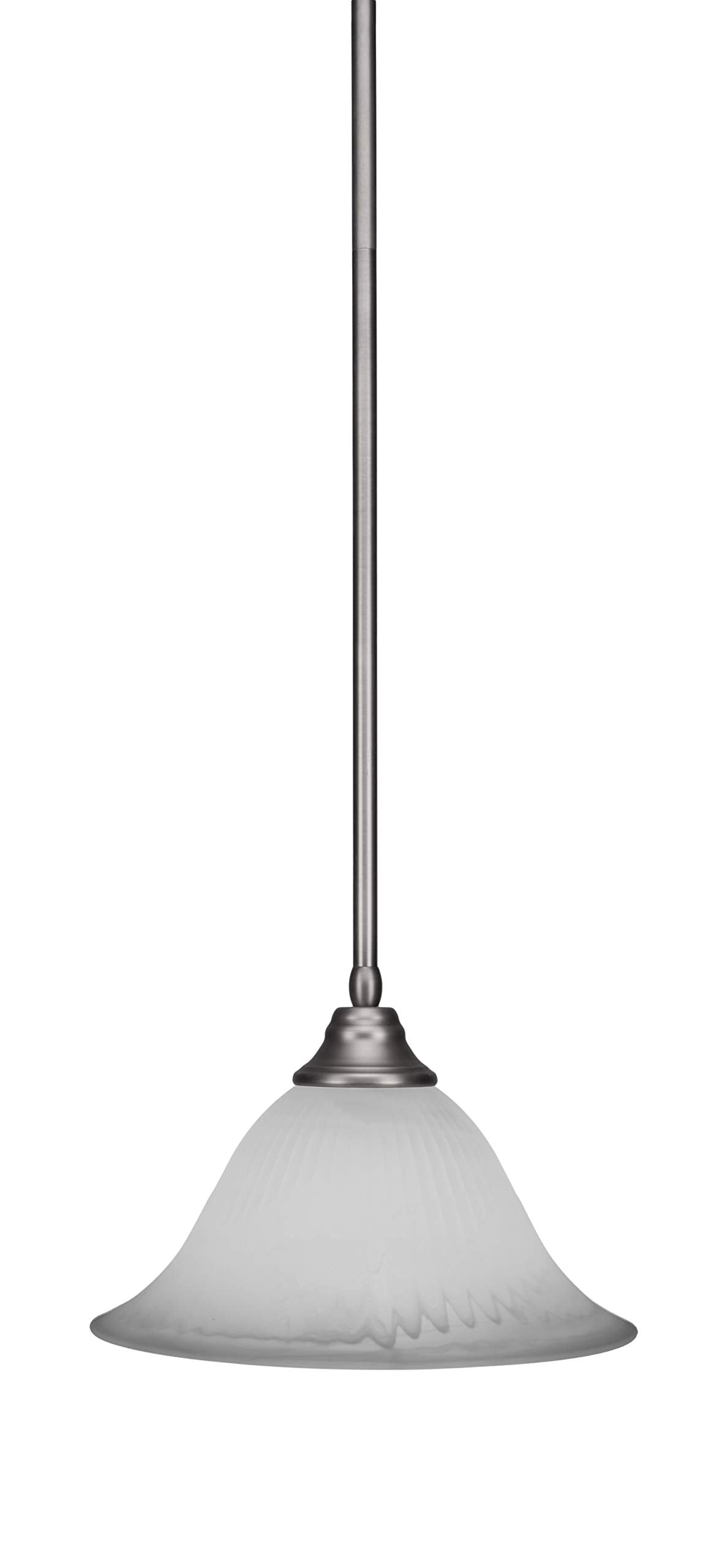 Toltec Lighting 1 Light Pendant In Brushed Nickel (26-Bn-5831)