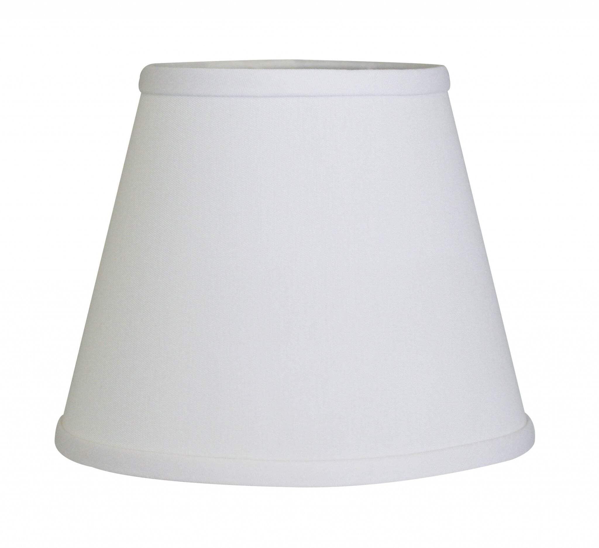 HomeRoots 470231 10 in. Hardback Empire No Slub Lampshade - White
