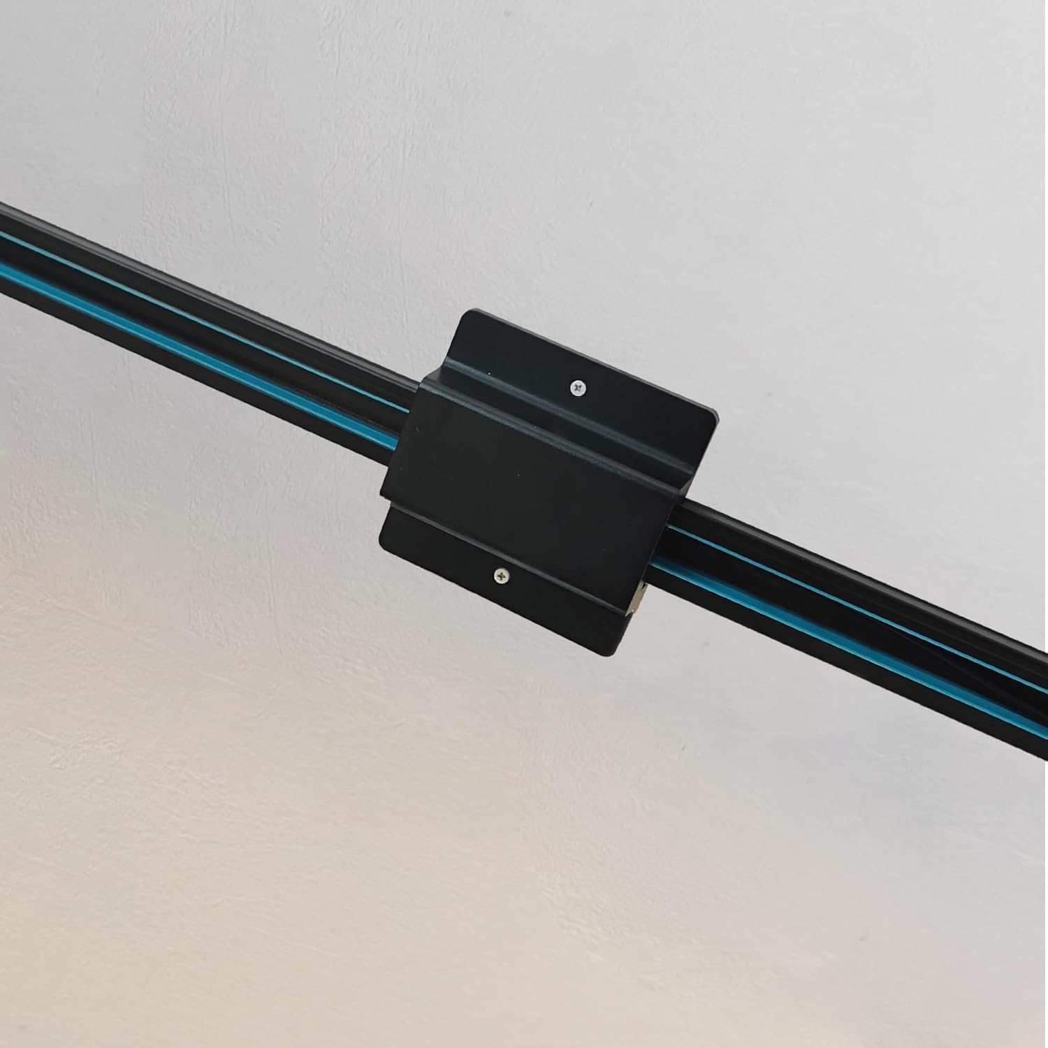 Yuemegou 4Pcs H Track Black Floating Canopy Connectors For Track Lighting Accessories H Track System  Energize The Rails