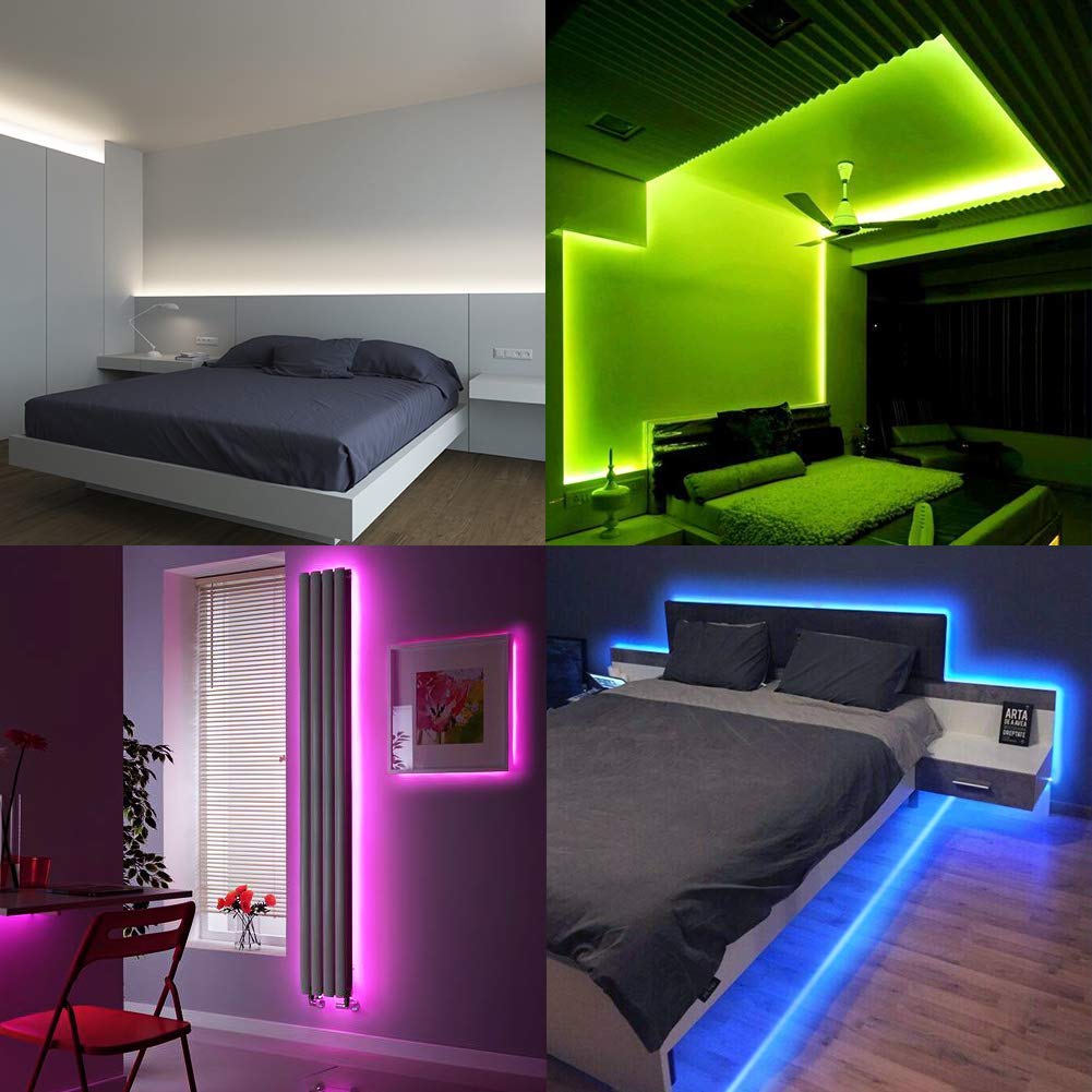 Daybetter Led Strip Lights 16.4Ft, Waterproof, Multicolor, Remote Controlled, Model Flsl-R5131-Rgb-Us