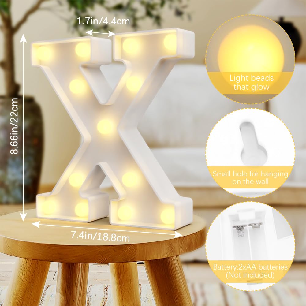 Marquee Light Up Letters X, Christmas Gifts For Teenage Girls, Party Decor, Valentines Day Decorations, Wedding Decorations For Reception, Happy Holidays Decorations, New Years Eve Decorations