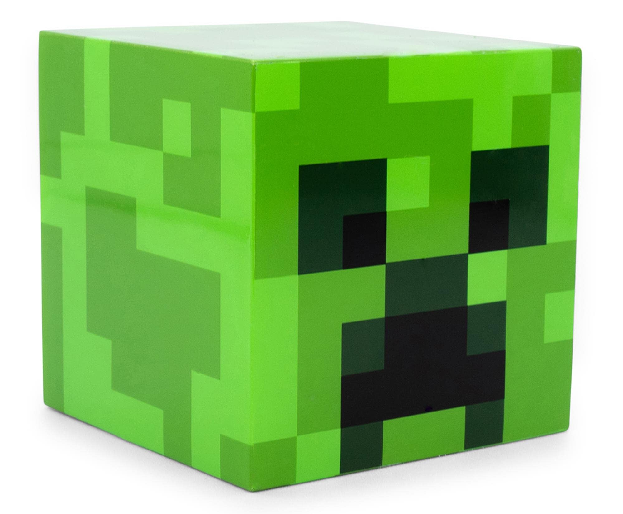 Minecraft Green Creeper Nightlight | LED Mood Light with Dusk to Dawn Sensor | Green Bedroom Decor